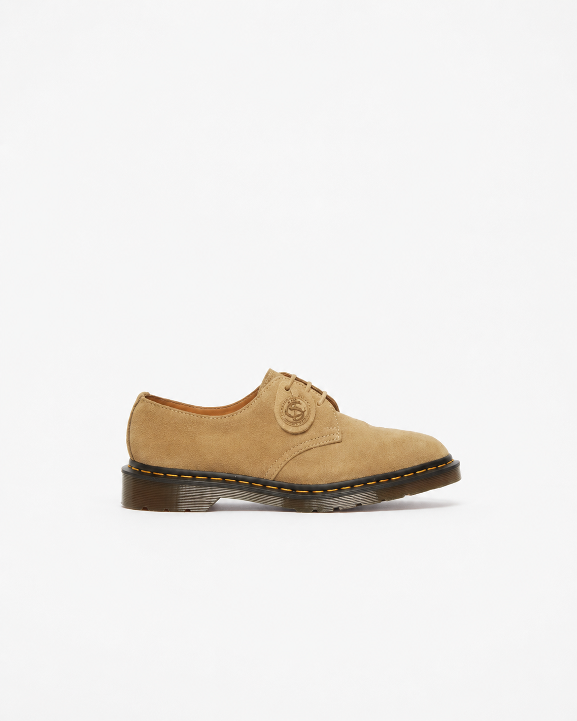 Dr. Martens 1461 Almond Beige Buck Suede BNWT