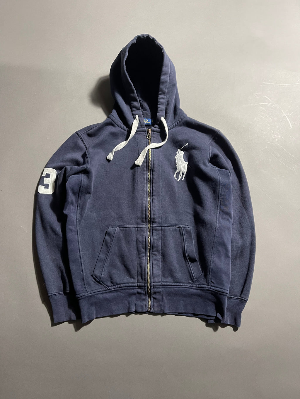 Polo Ralph Lauren Vintage Y2K Zip-Hoodie M Womens