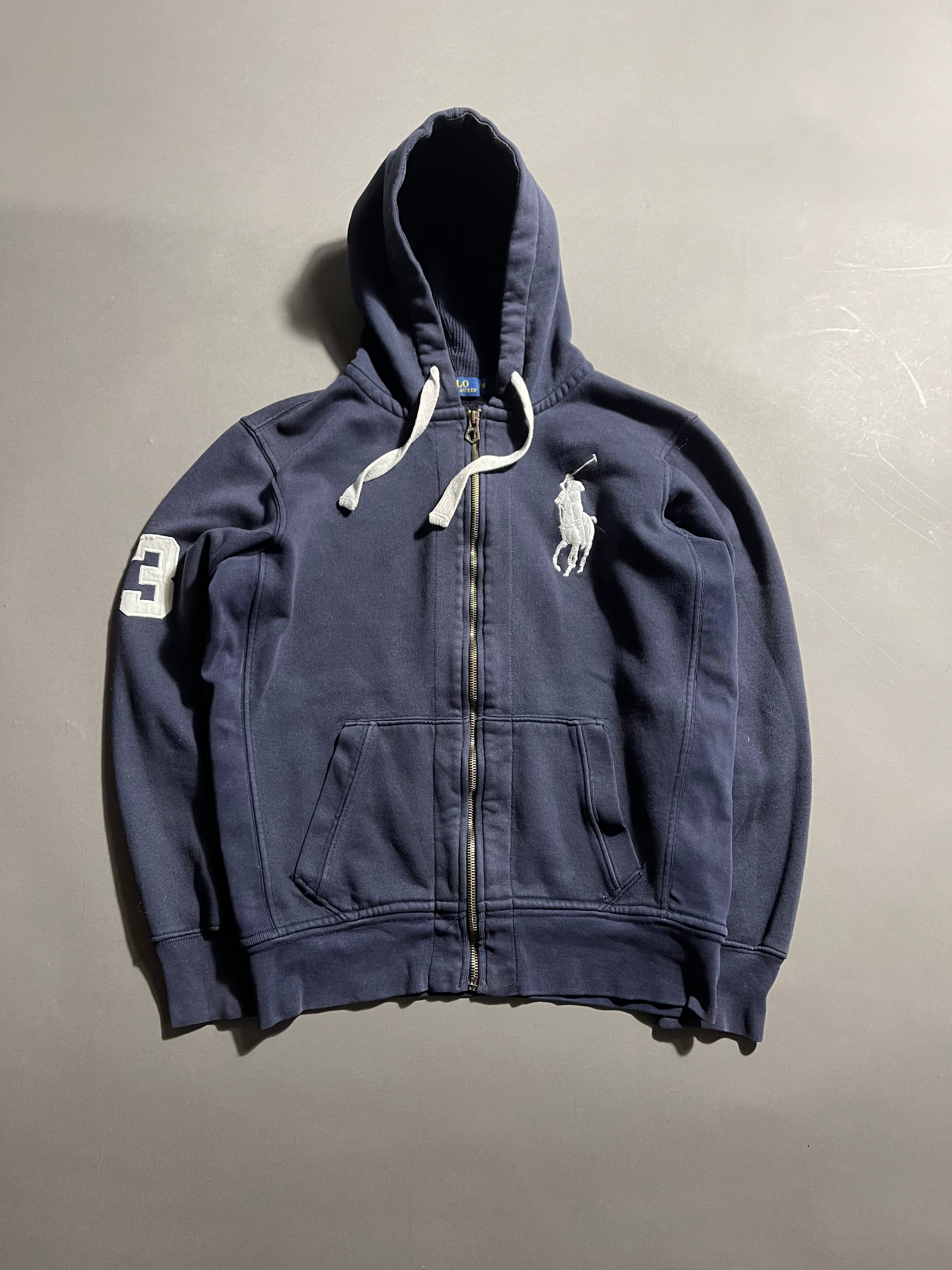 Polo Ralph Lauren Vintage Y2K Zip-Hoodie M Womens