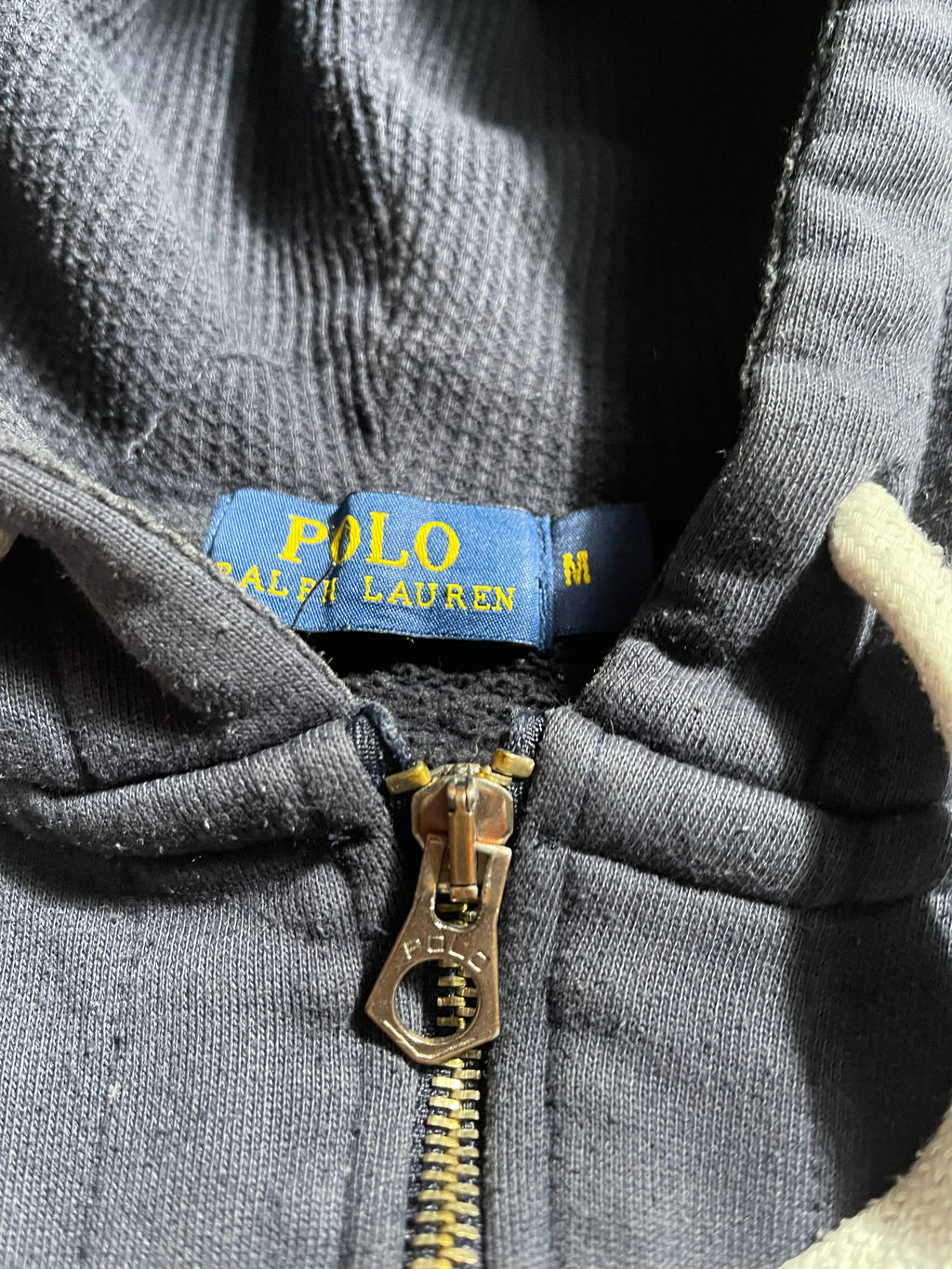 Polo Ralph Lauren Vintage Y2K Zip-Hoodie M Womens