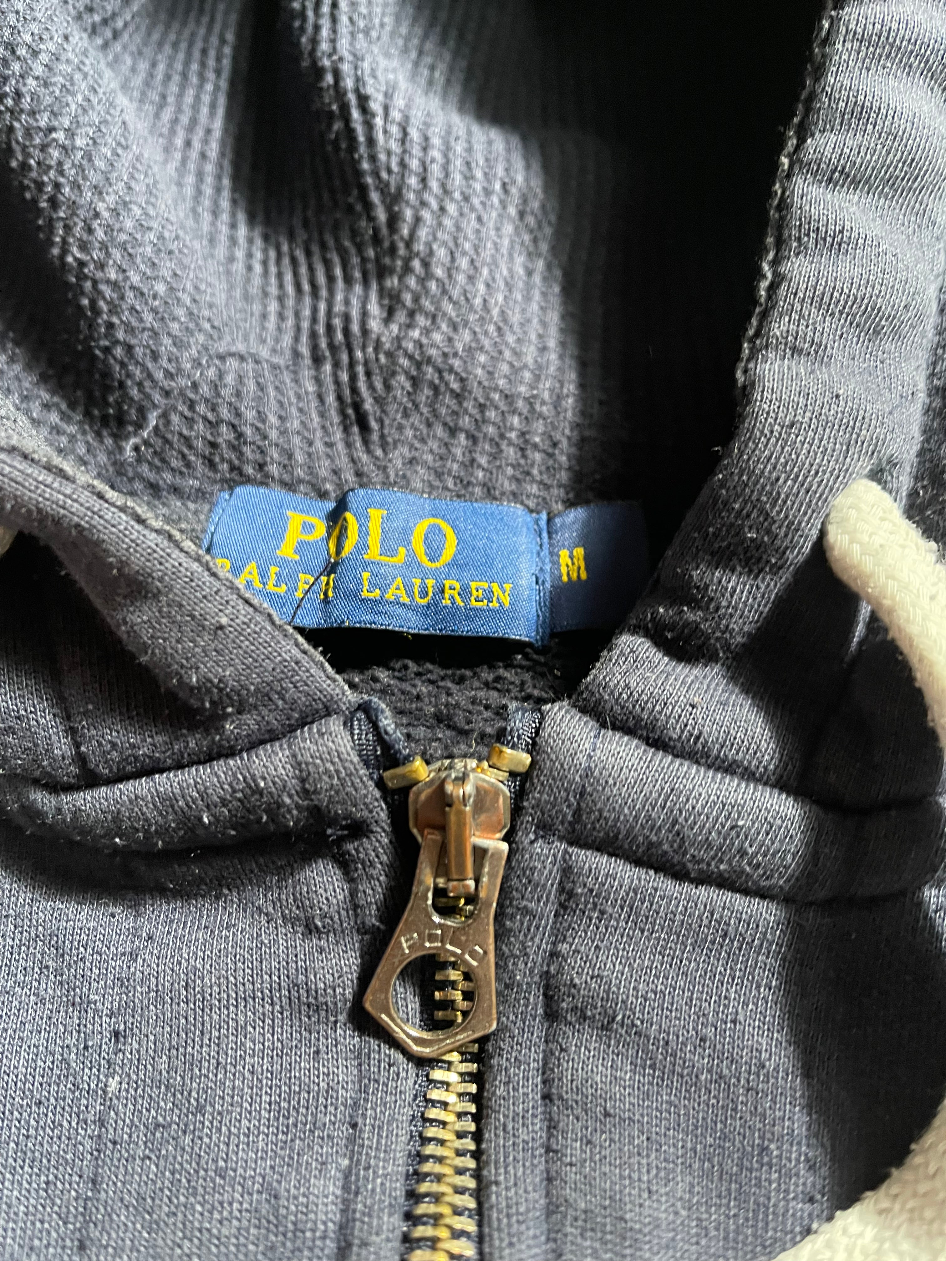 Polo Ralph Lauren Vintage Y2K Zip-Hoodie M Womens