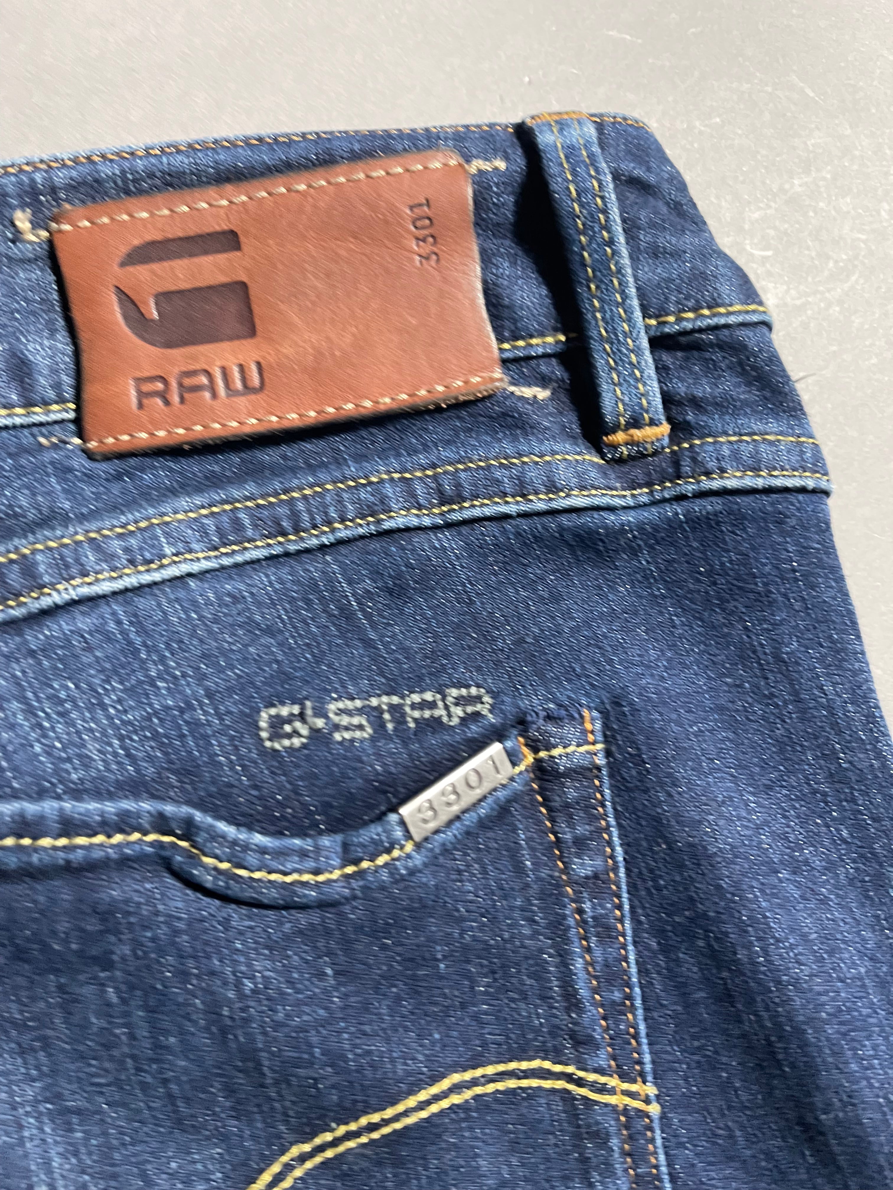 G-Star Raw Vintage Y2K Flared Bootcut Straight Leg Baggy Jeans L