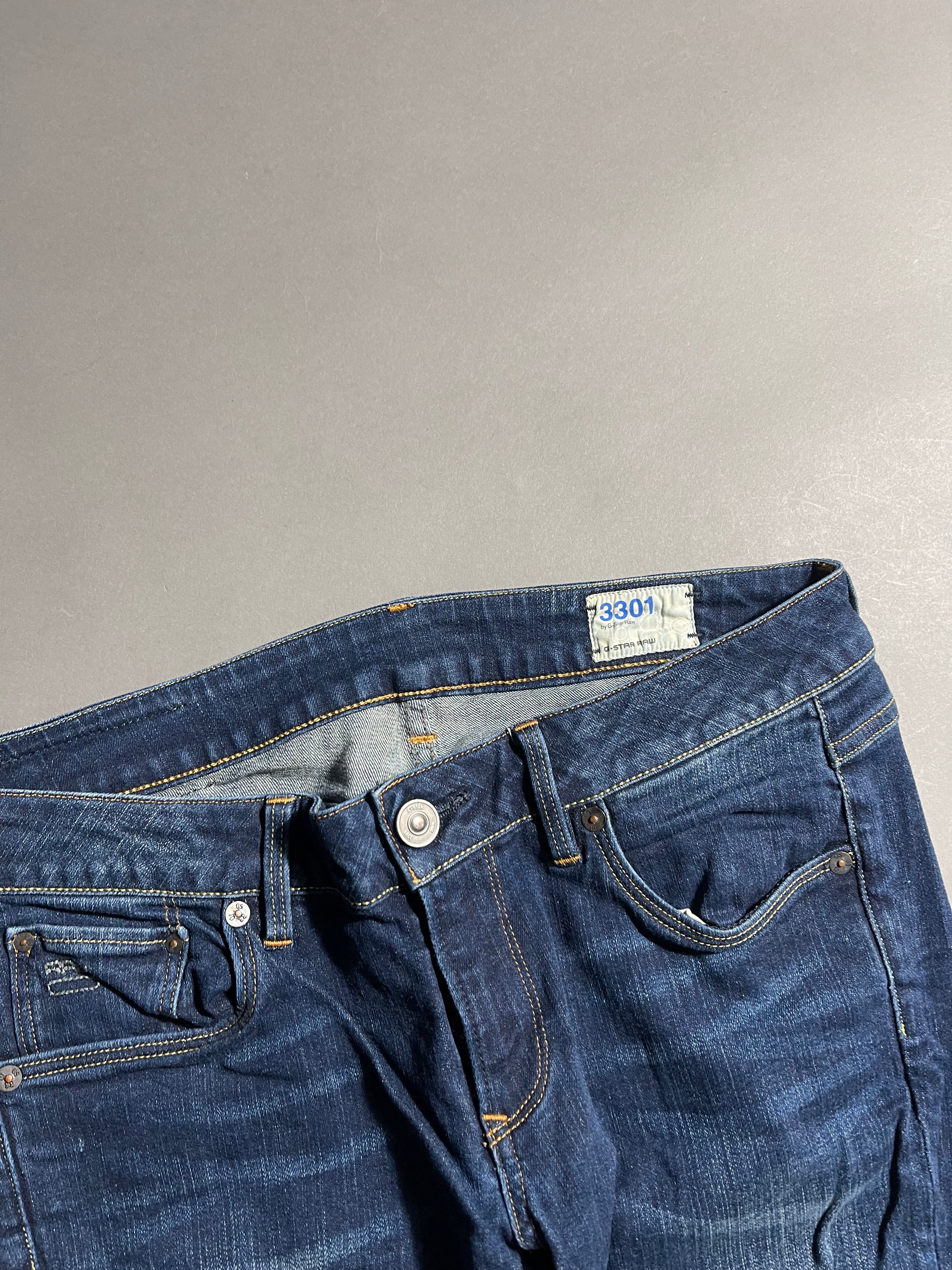 G-Star Raw Vintage Y2K Flared Bootcut Straight Leg Baggy Jeans L