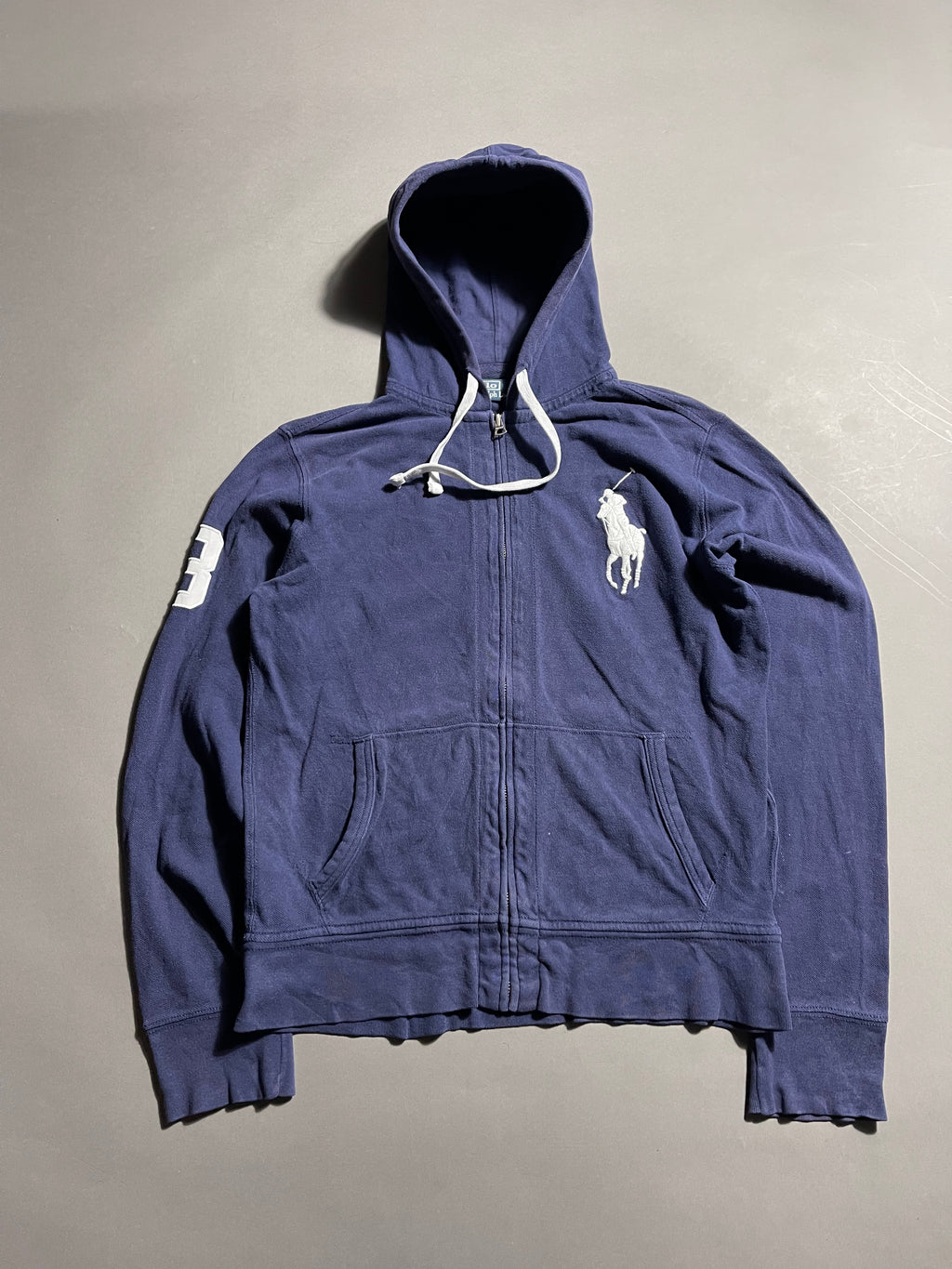 Polo Ralph Lauren Vintage Y2K Zip-Hoodie M Mens