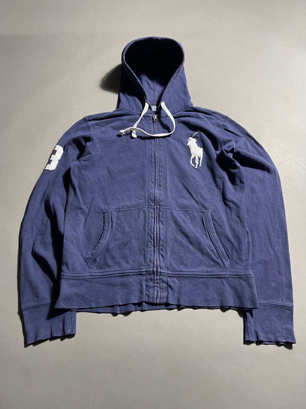 Polo Ralph Lauren Vintage Y2K Zip-Hoodie M Mens