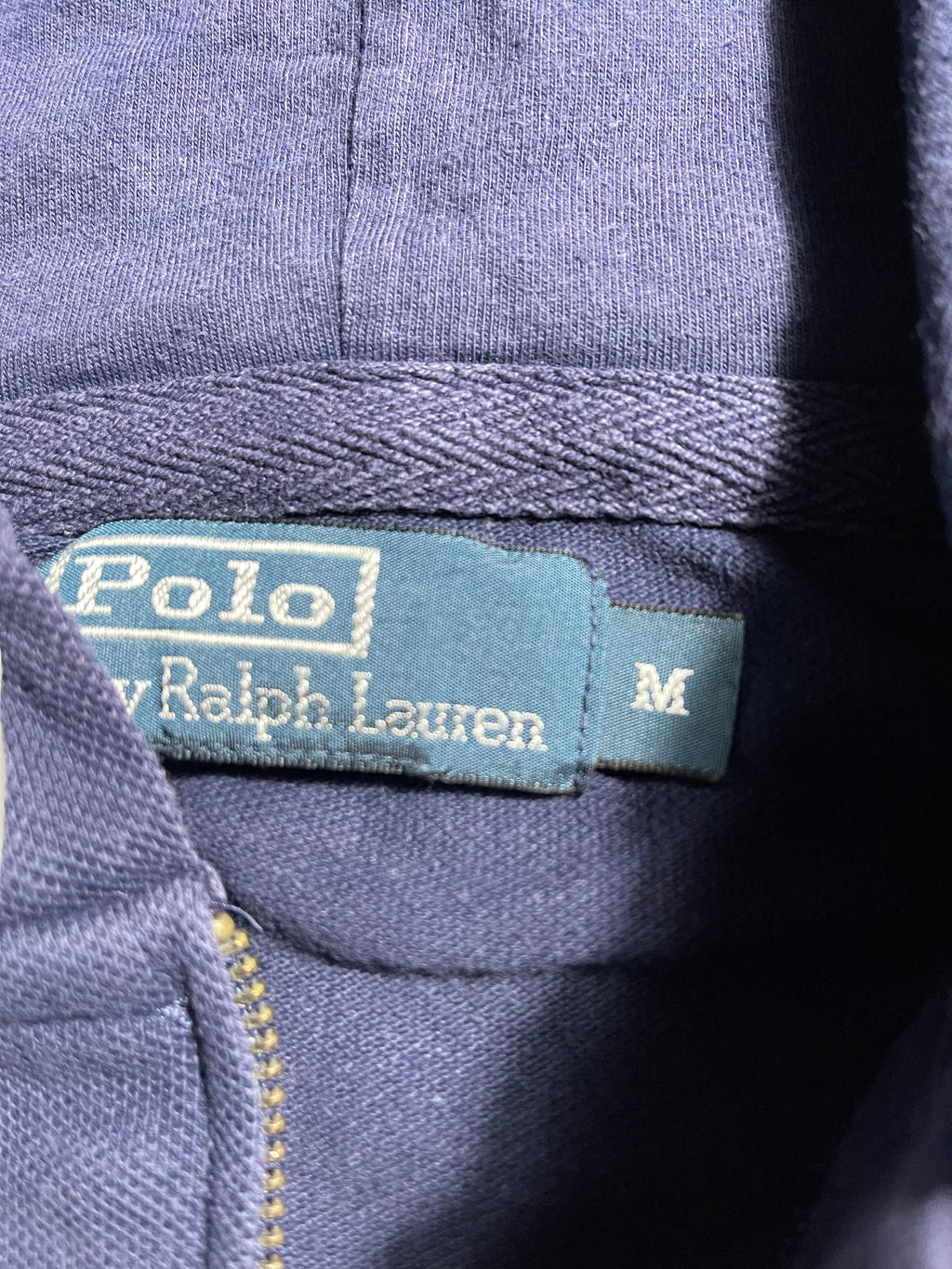 Polo Ralph Lauren Vintage Y2K Zip-Hoodie M Mens