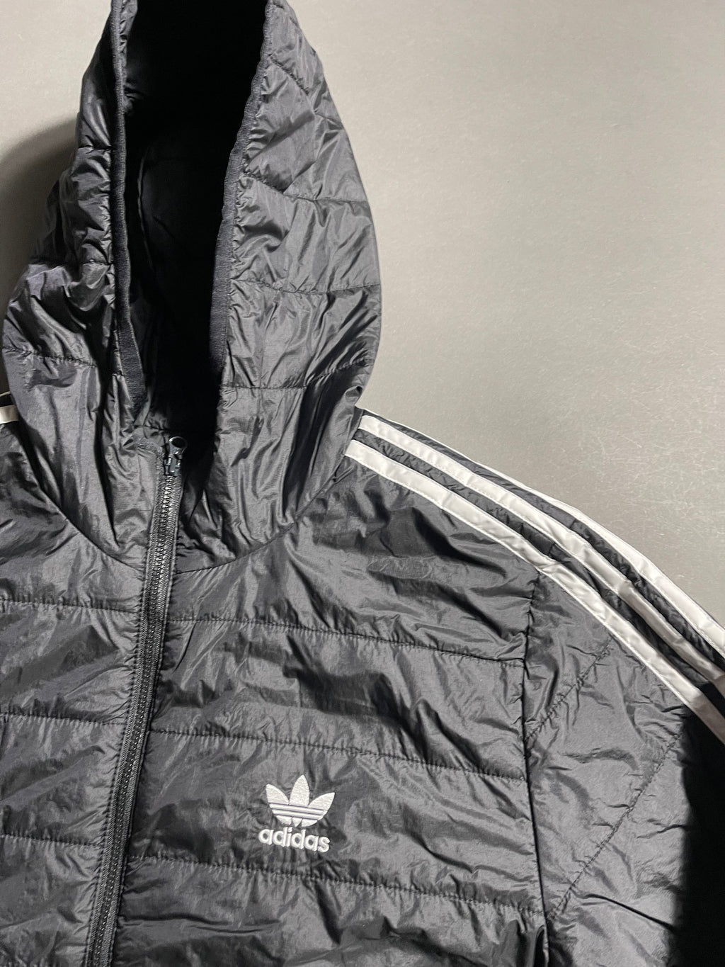 Adidas Vintage Y2K Quilted Jacket M Mens