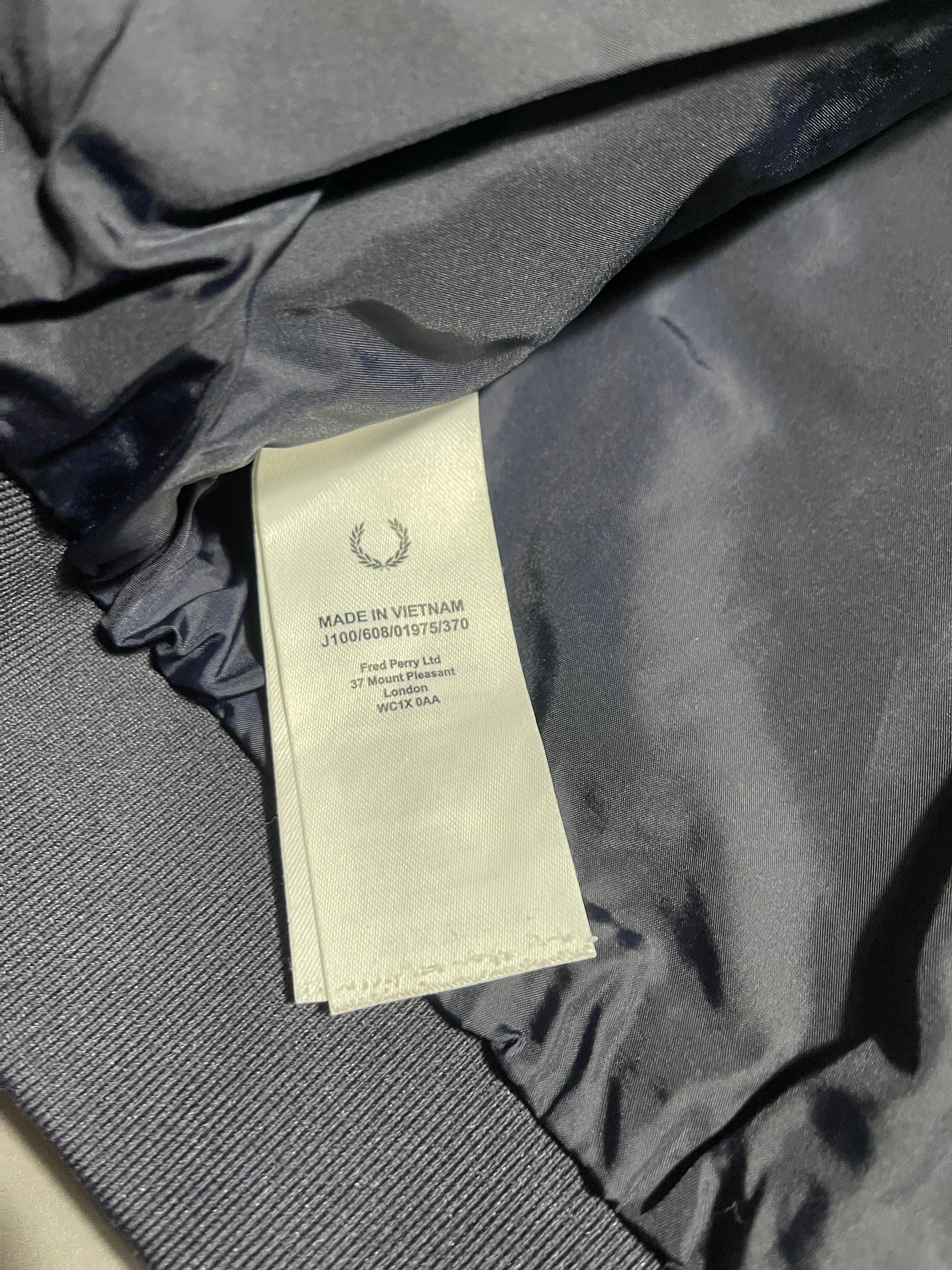 Fred Perry Vintage Harrington Jacket S Mens