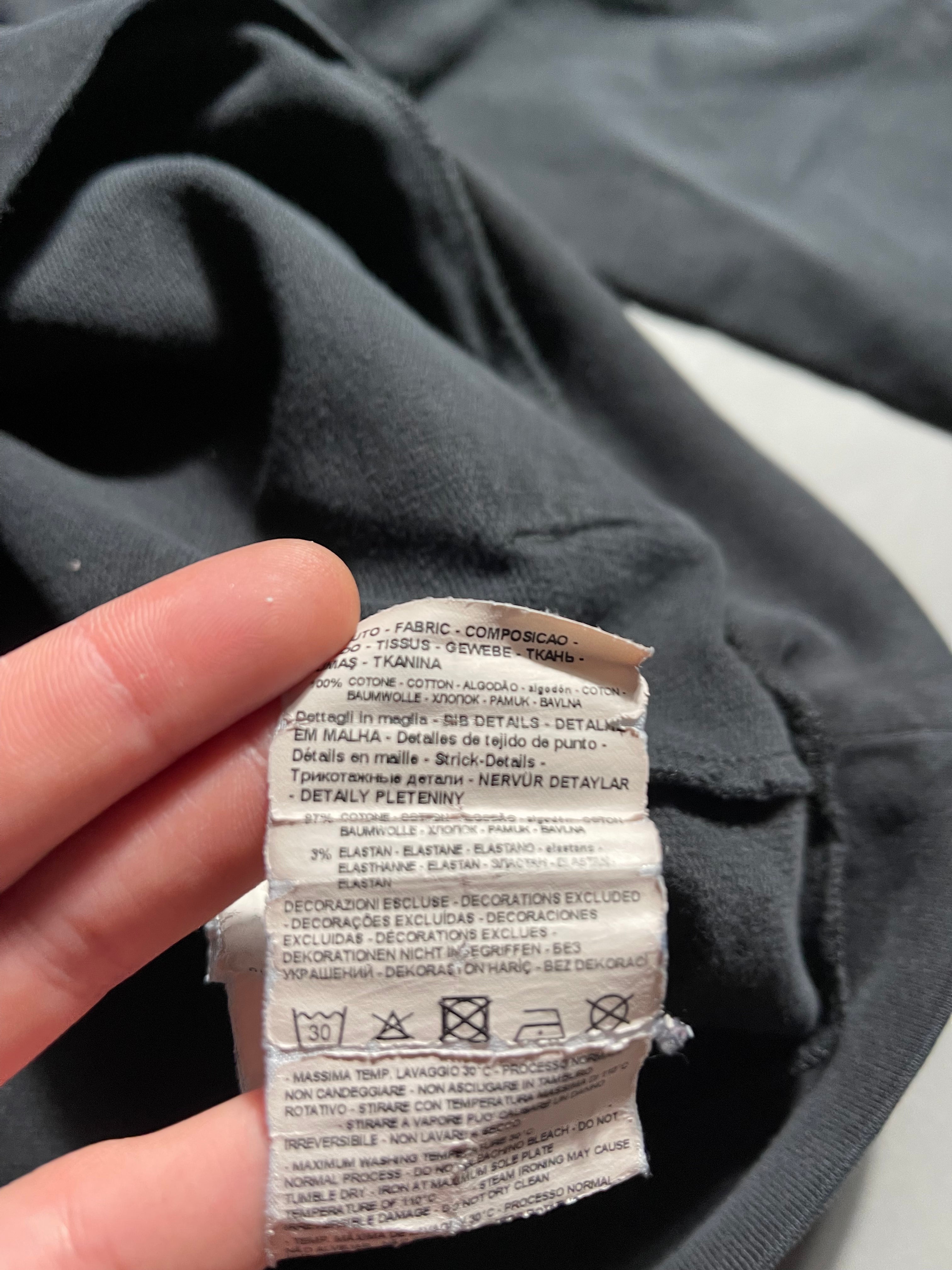 Emporio Armani 7 Vintage Y2K Hoodie M Mens