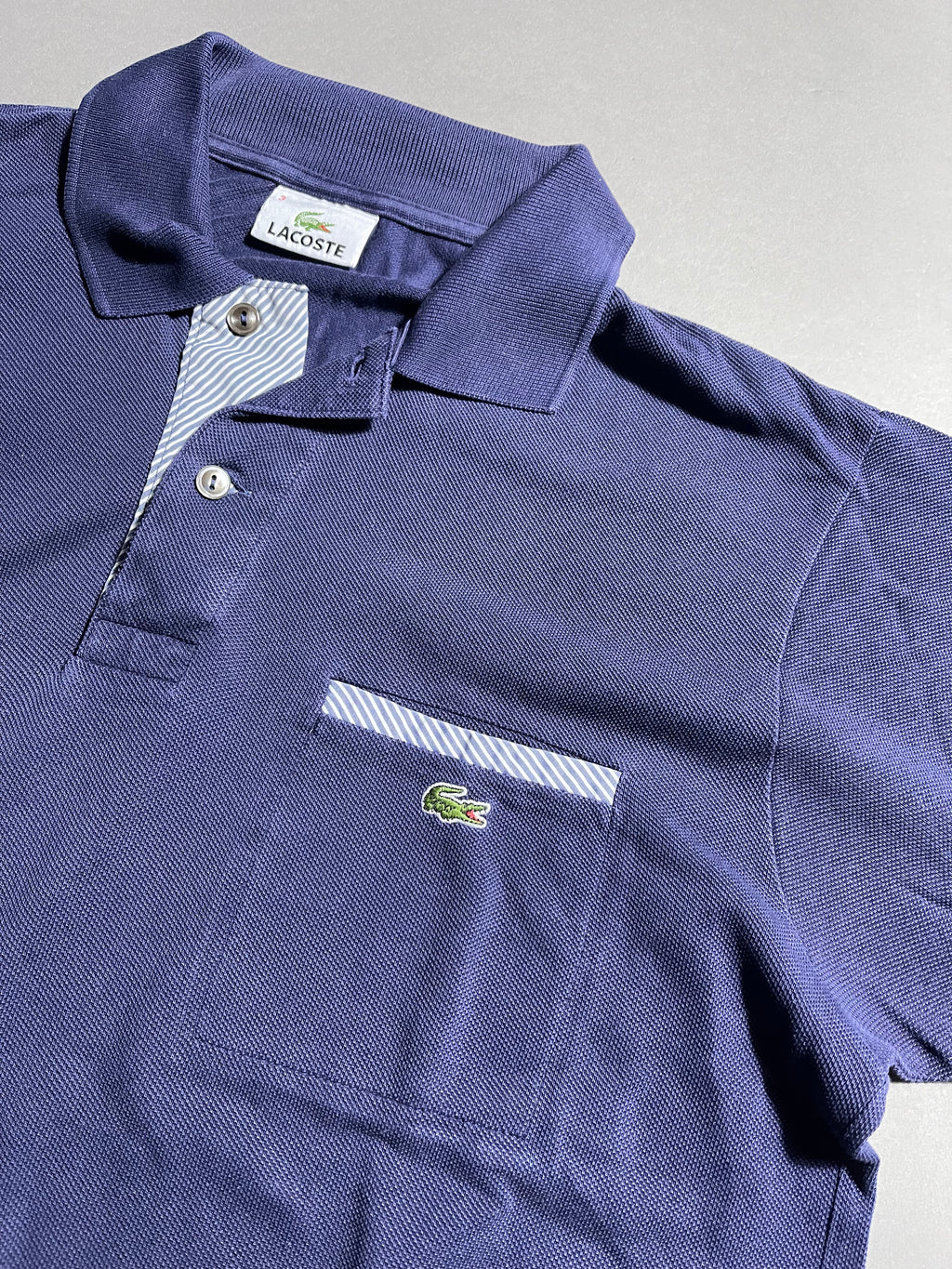 Lacoste Vintage Polo Shirt S Mens