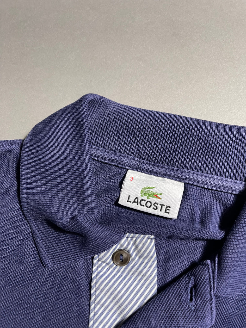 Lacoste Vintage Polo Shirt S Mens