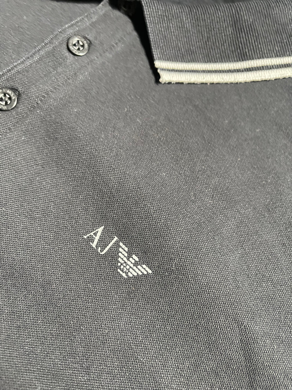Armani Jeans Vintage Y2K Polo Shirt L Mens