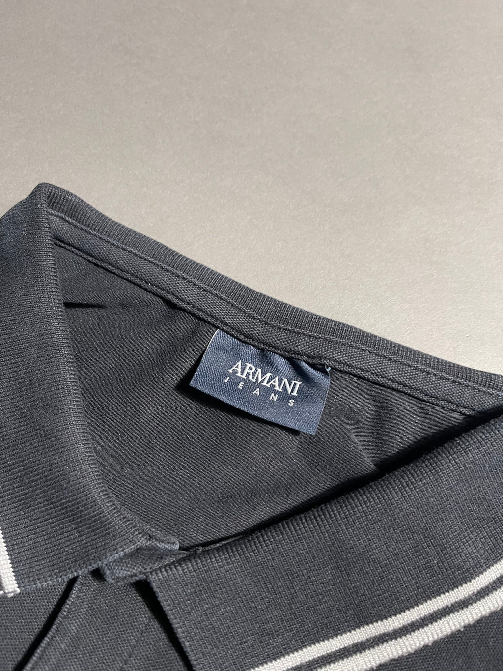 Armani Jeans Vintage Y2K Polo Shirt L Mens