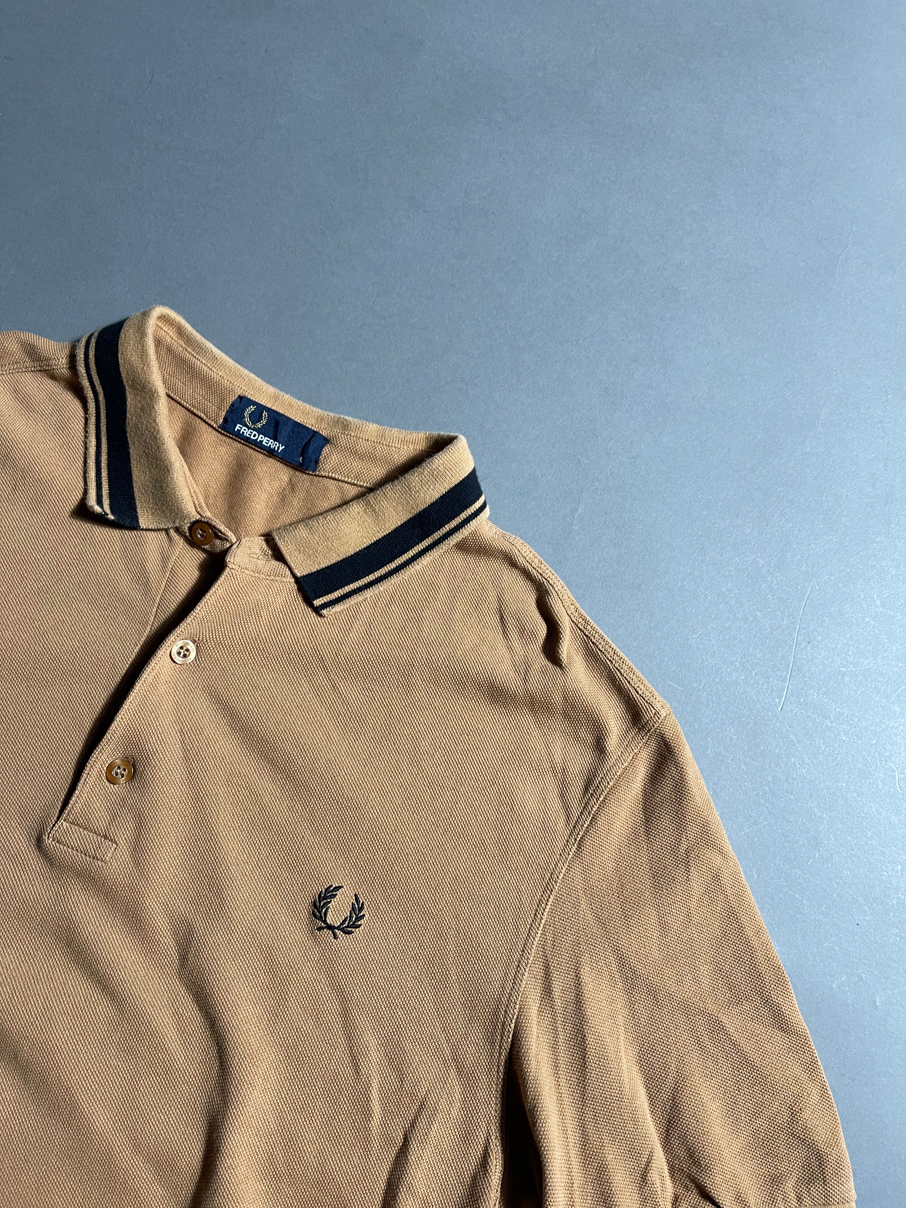 Fred Perry Vintage Y2K Polo Shirt L Mens