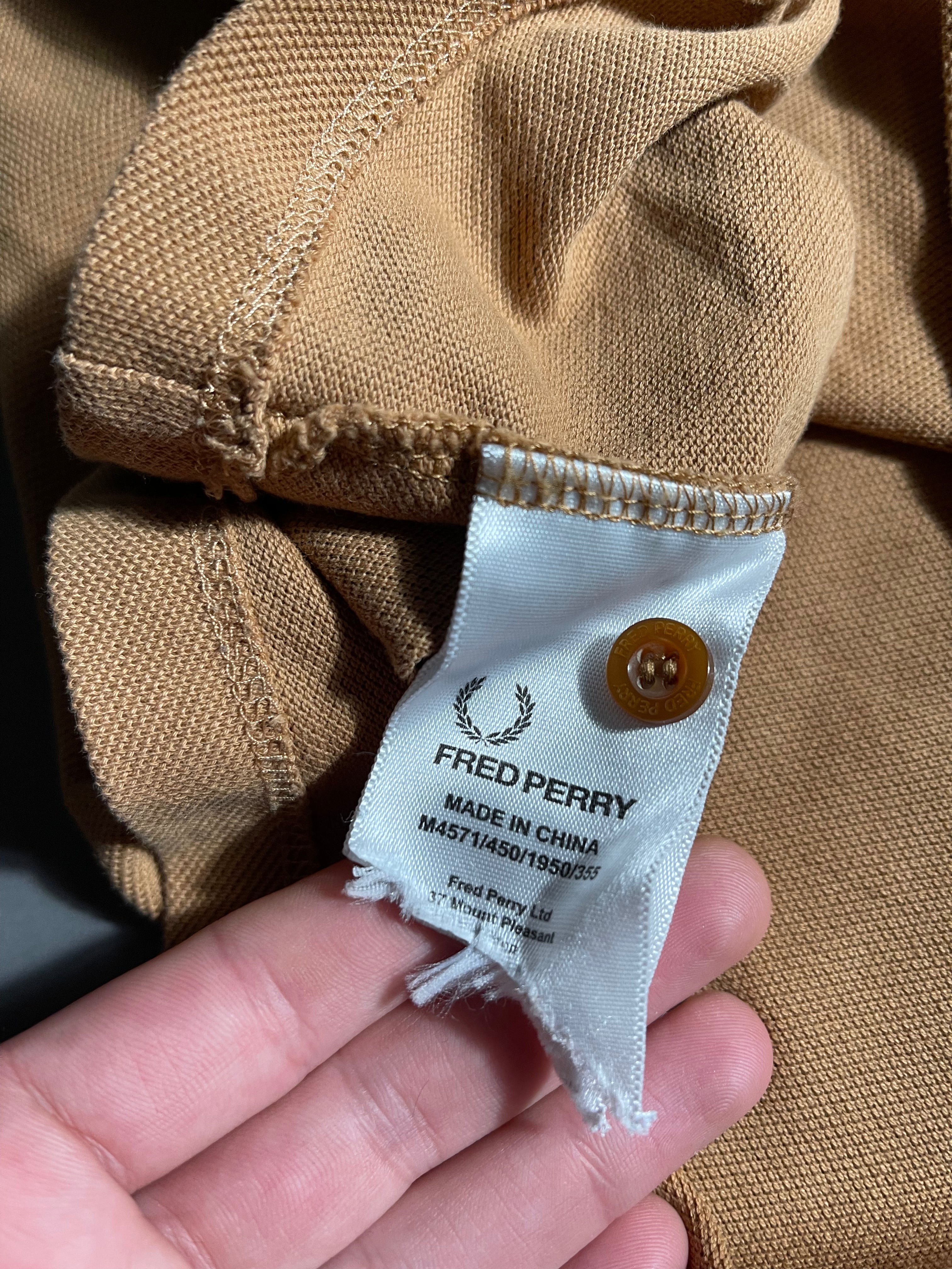 Fred Perry Vintage Y2K Polo Shirt L Mens