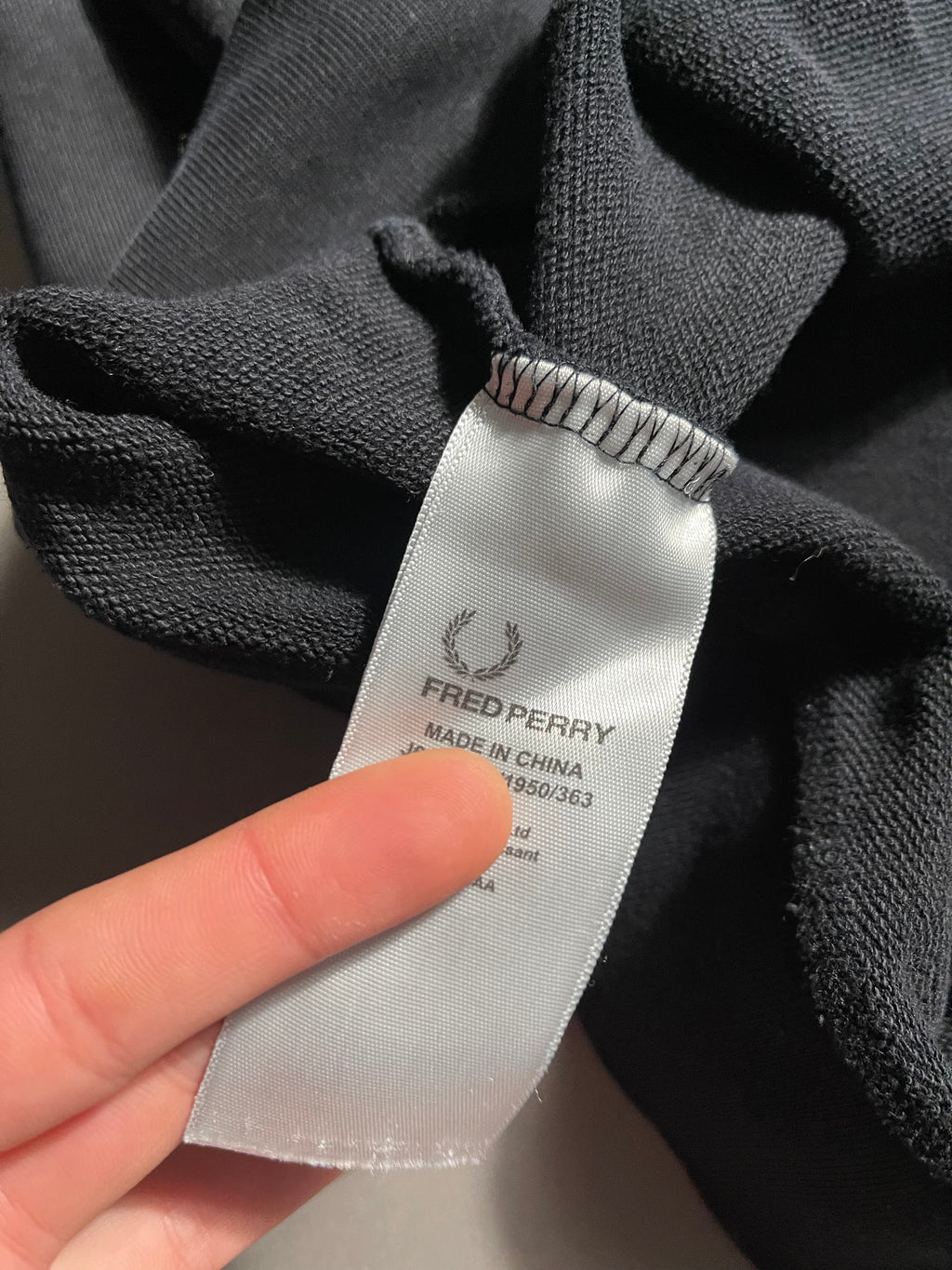 Fred Perry Vintage Y2K Hoodie L Mens