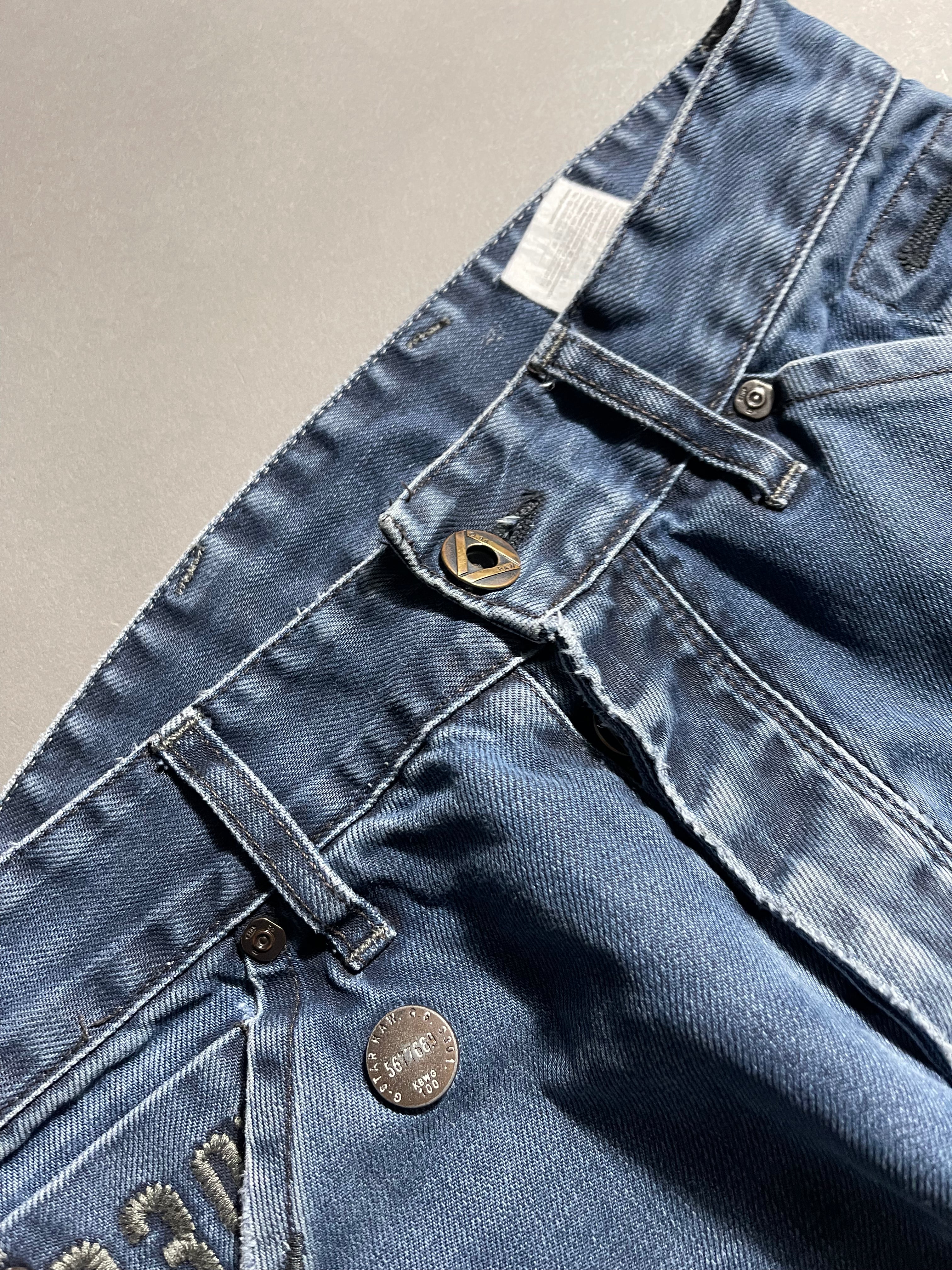 G-Star Raw Vintage Y2k Straight Leg Baggy Jeans S Mens