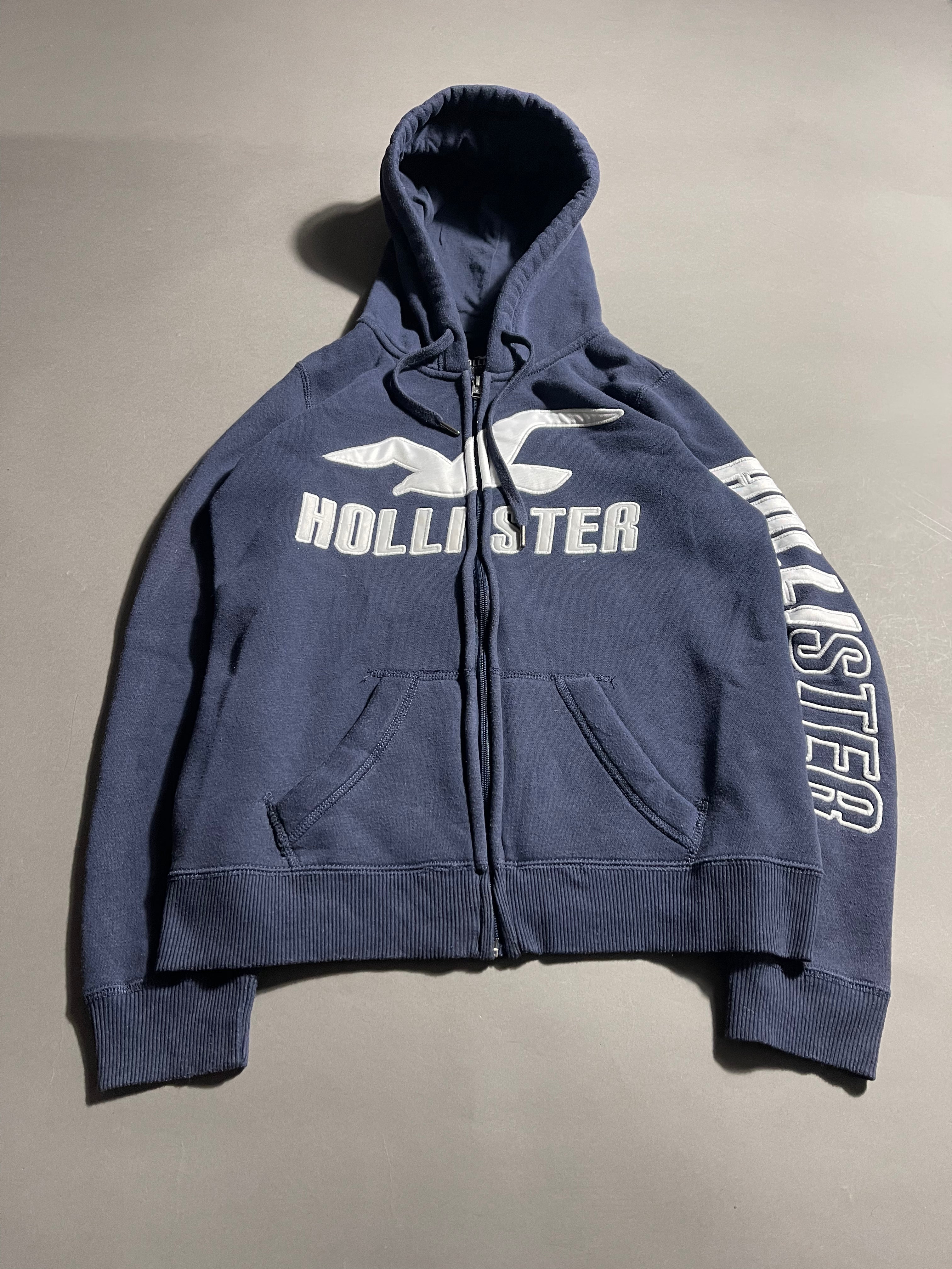 Hollister Vintage Y2K Zip-Hoodie S Womens