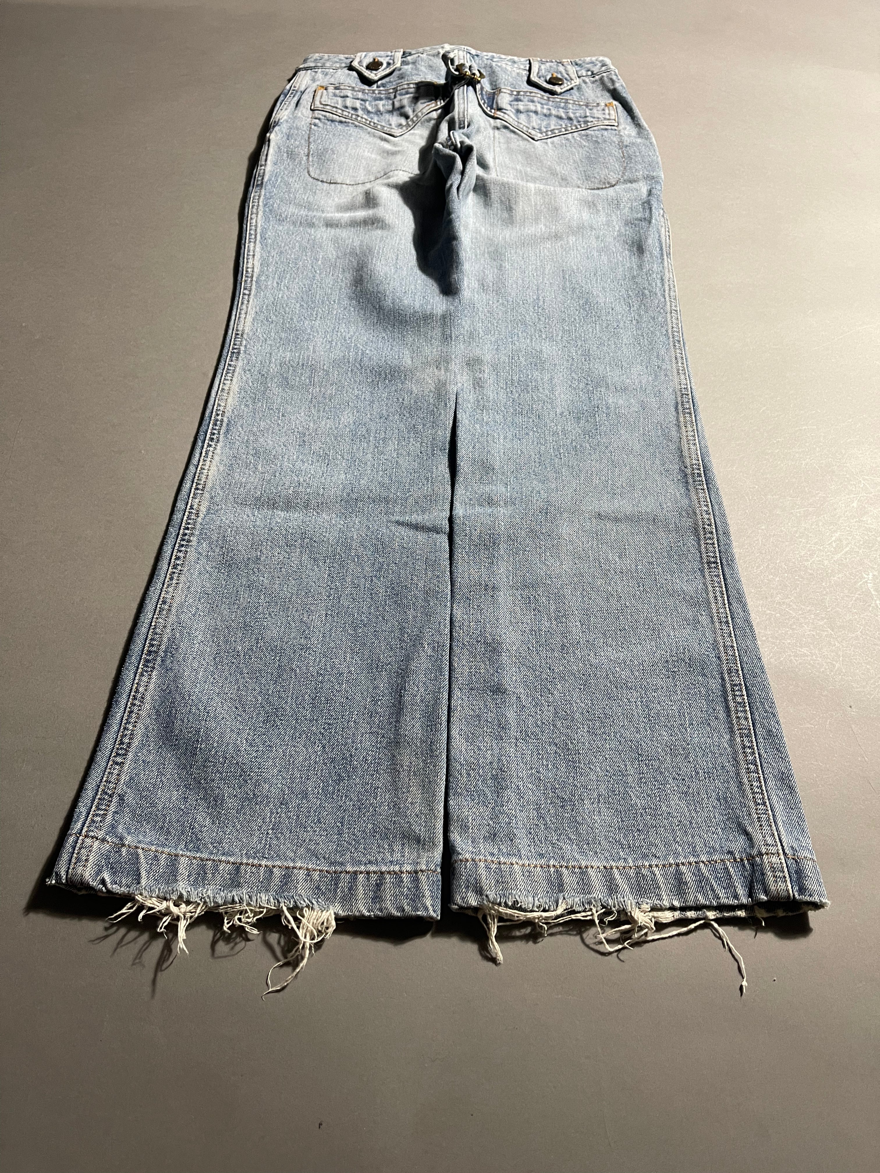 Dolce & Gabbana Vintage Y2K Straight Leg Baggy Jeans Faded Look S Unisex Women's