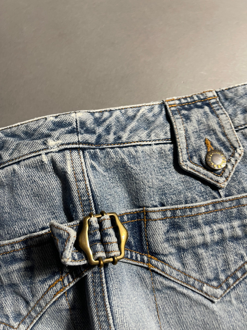 Dolce & Gabbana Vintage Y2K Straight Leg Baggy Jeans Faded Look S Unisex Women's