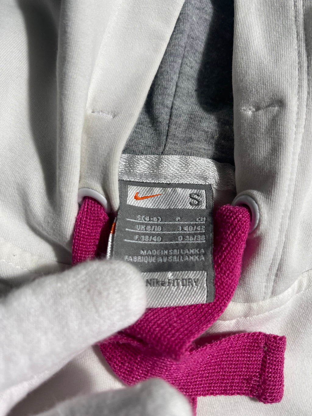 Nike Vintage Y2K Zip-Hoodie S Womens
