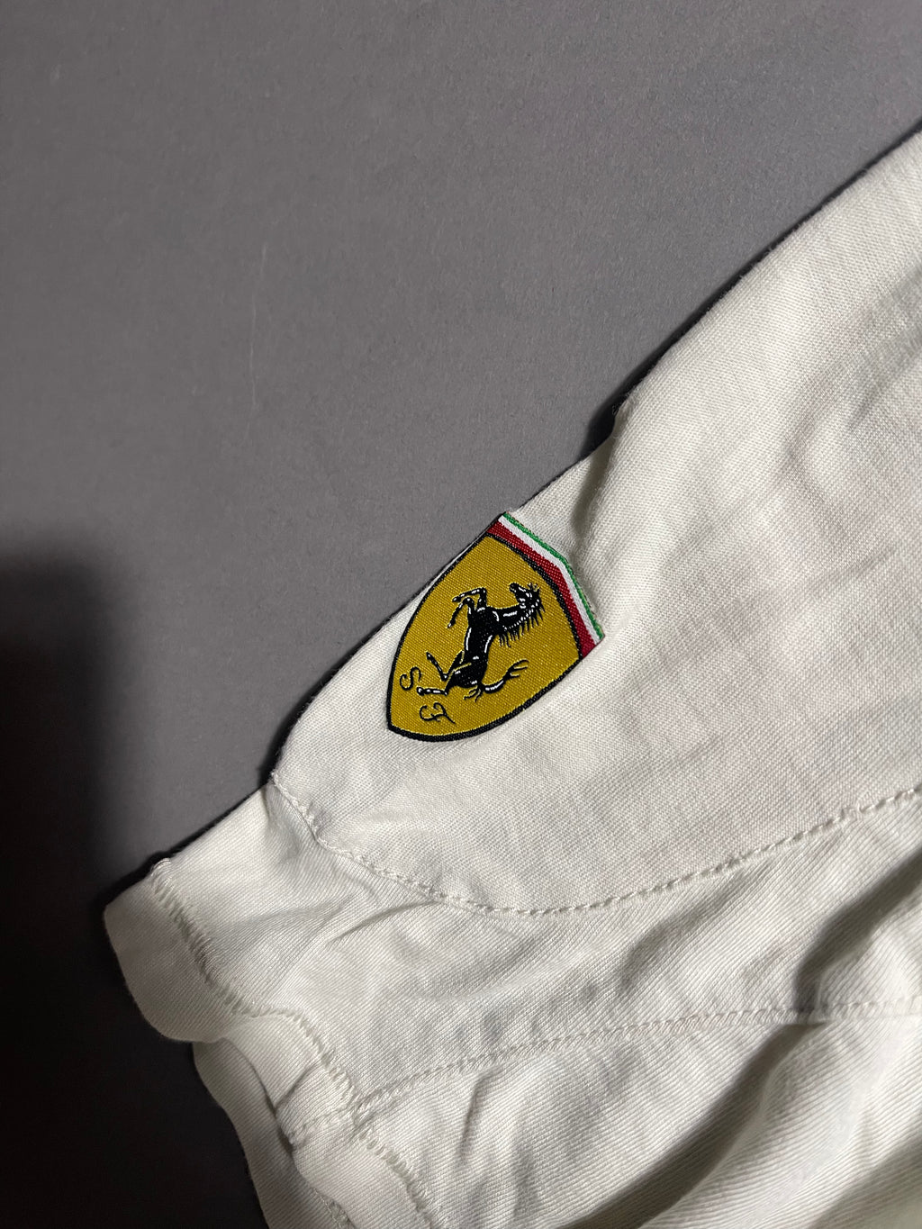 Puma x Ferrari Vintage Y2K Polo Shirt M Mens