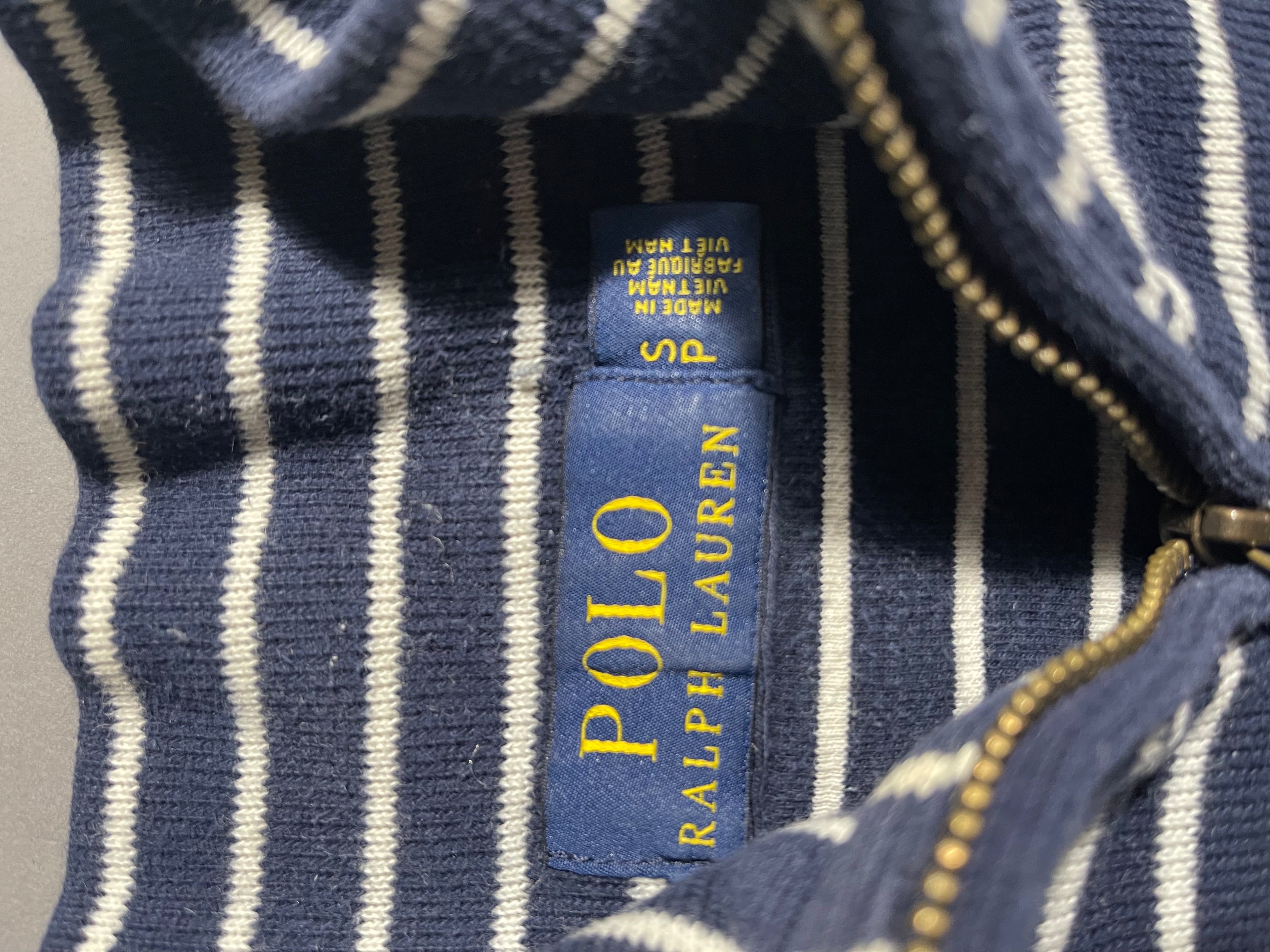 Polo Ralph Lauren Vintage Sweatshirt 1/4 Zip S Mens