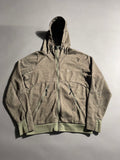 Nike Vintage Y2K Zip-Hoodie Windbreaker Utility Military Style S Mens