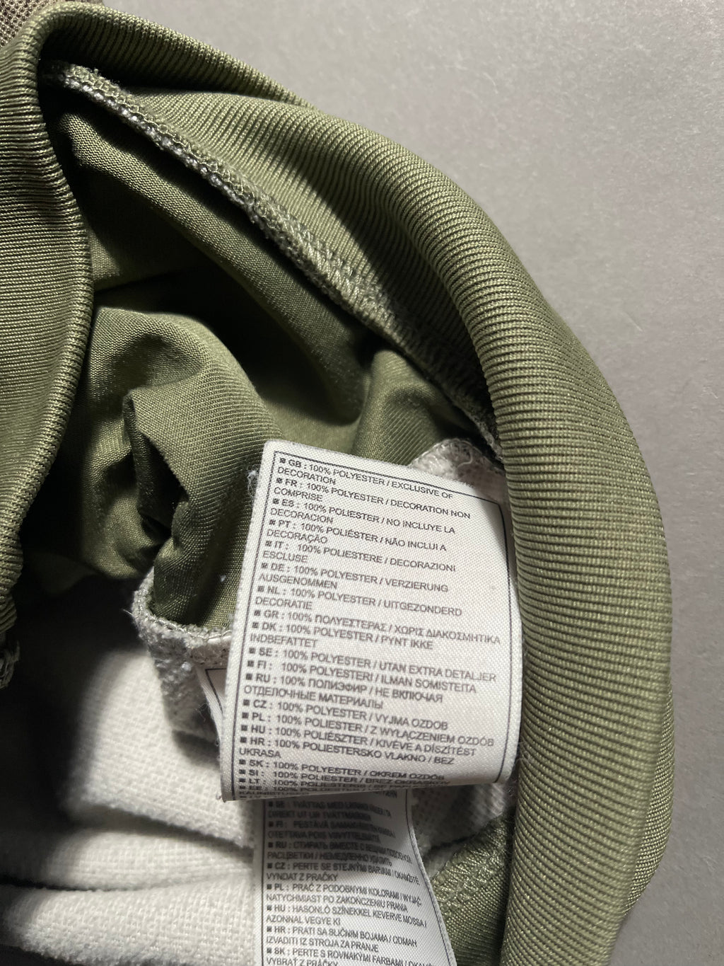 Nike Vintage Y2K Zip-Hoodie Windbreaker Utility Military Style S Mens