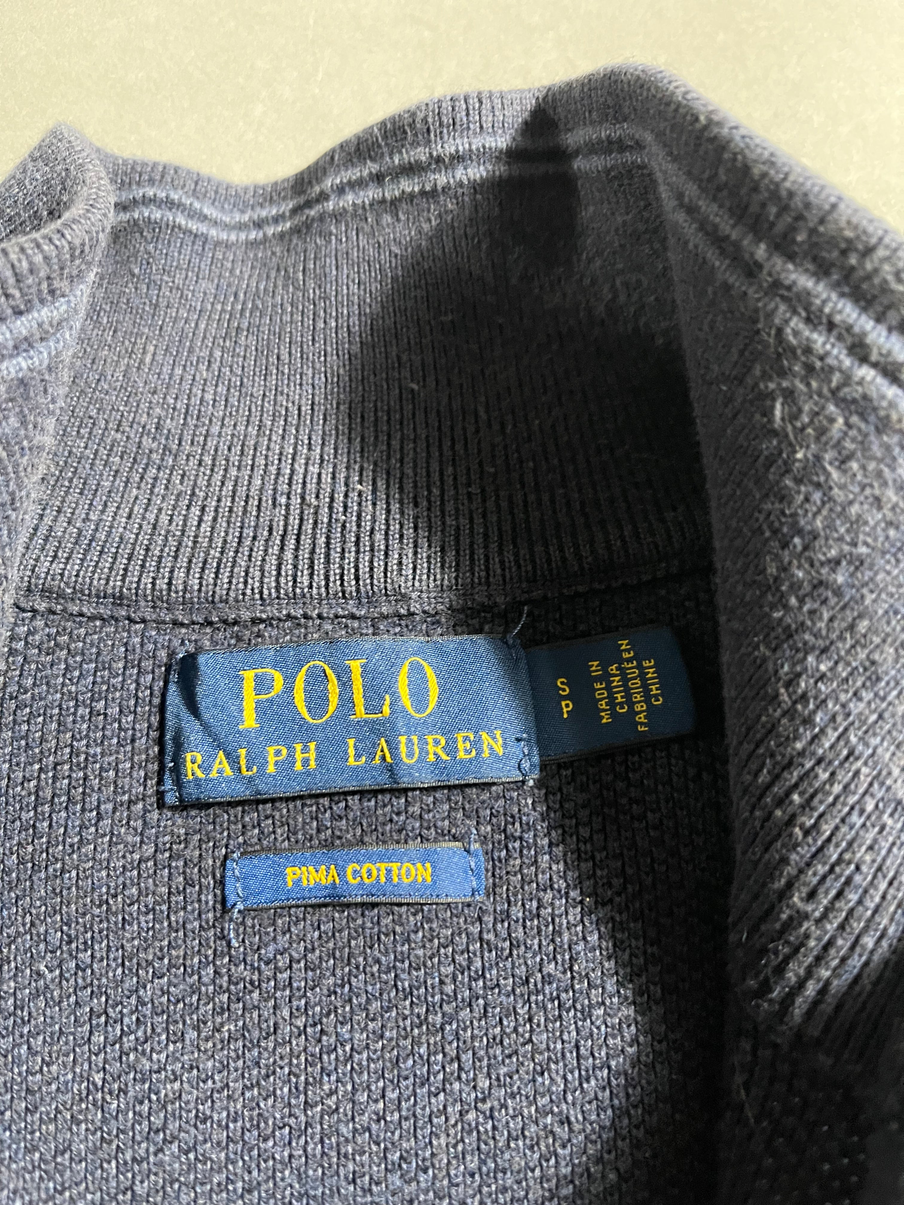 Polo Ralph Lauren Vintage Sweatshirt 1/4 Zip S Mens