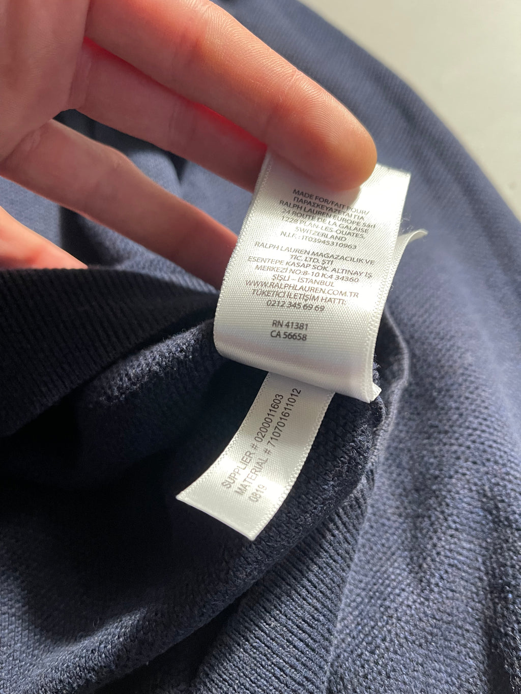 Polo Ralph Lauren Vintage Sweatshirt 1/4 Zip S Mens