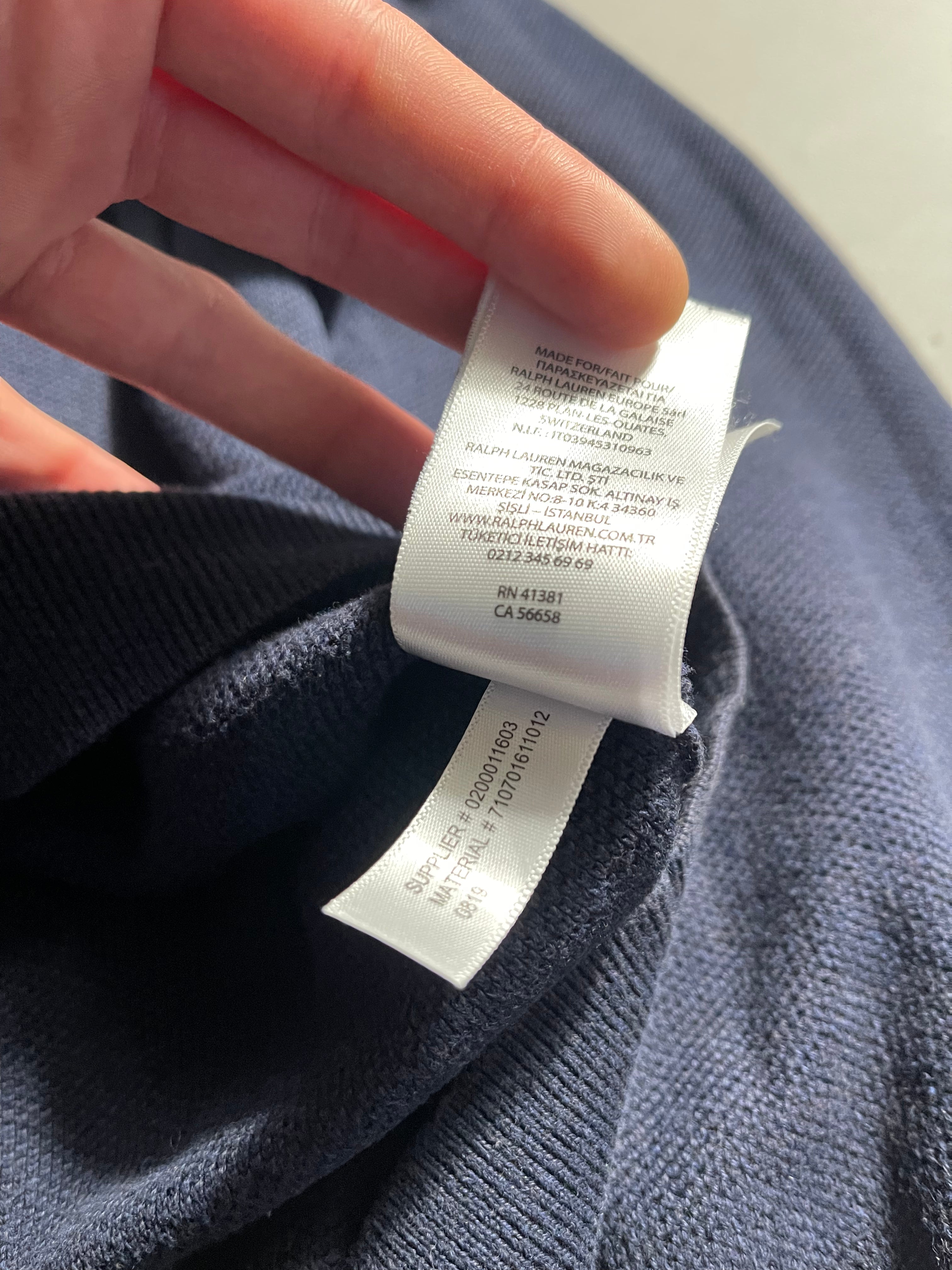 Polo Ralph Lauren Vintage Sweatshirt 1/4 Zip S Mens