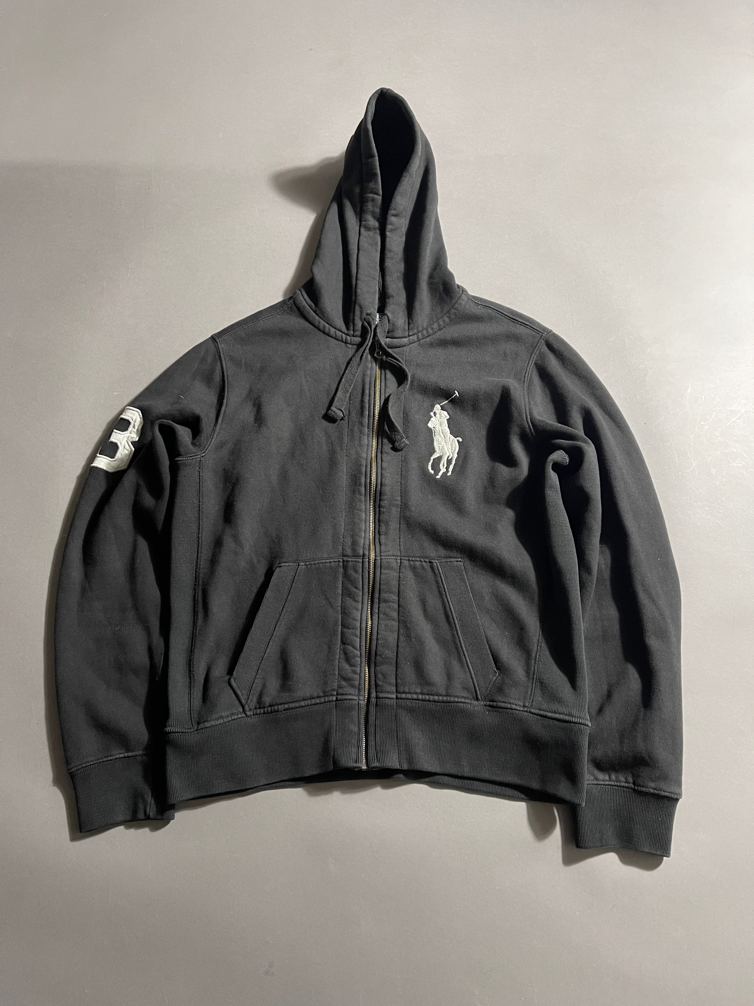Polo Ralph Lauren Vintage Y2K Zip-Hoodie M Mens