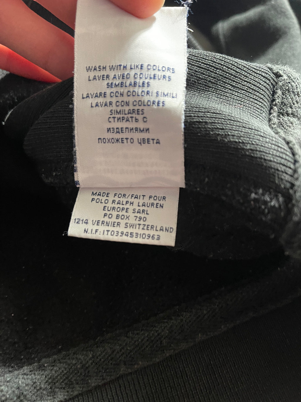 Polo Ralph Lauren Vintage Y2K Zip-Hoodie M Mens