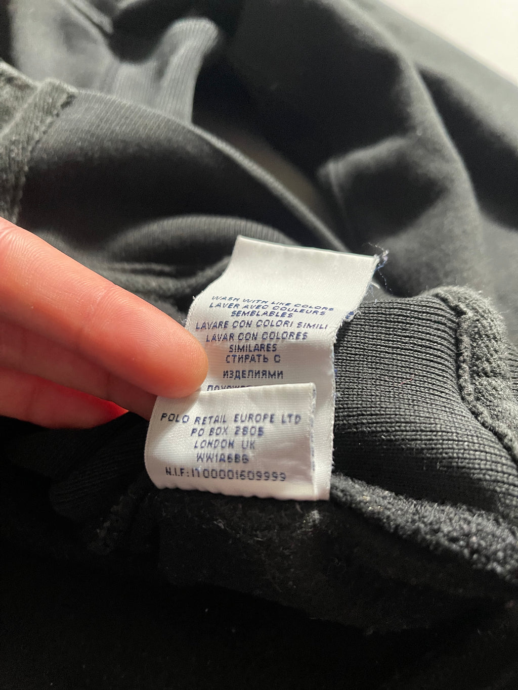 Polo Ralph Lauren Vintage Y2K Zip-Hoodie M Mens