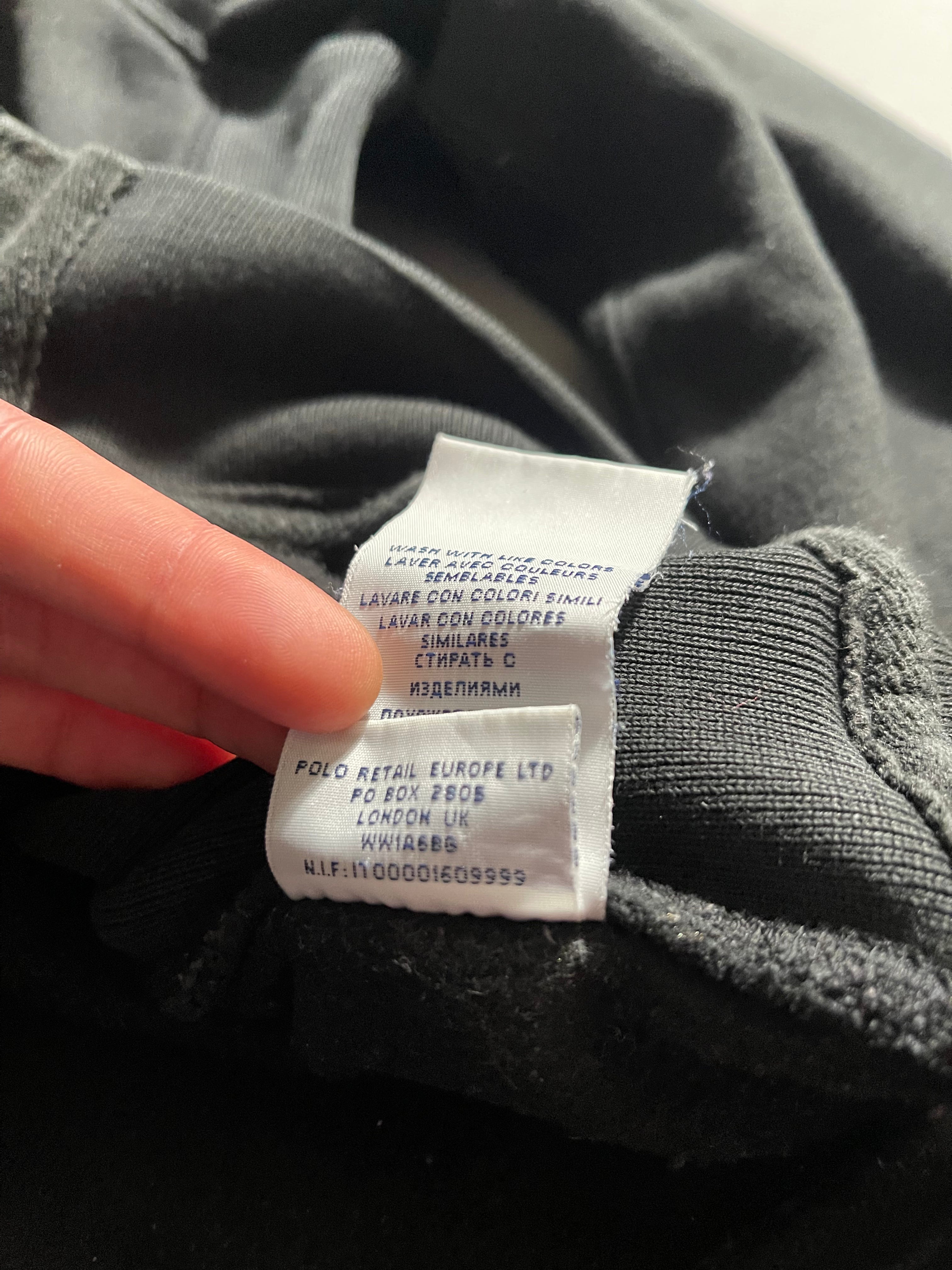 Polo Ralph Lauren Vintage Y2K Zip-Hoodie M Mens