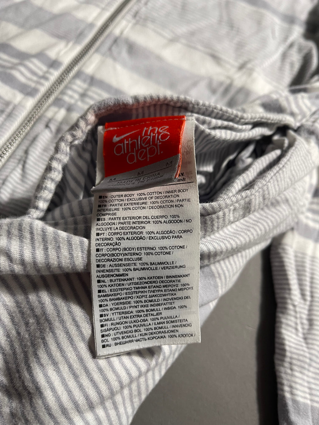 Nike Vintage Y2K Reversible Zip Hoodie M Mens