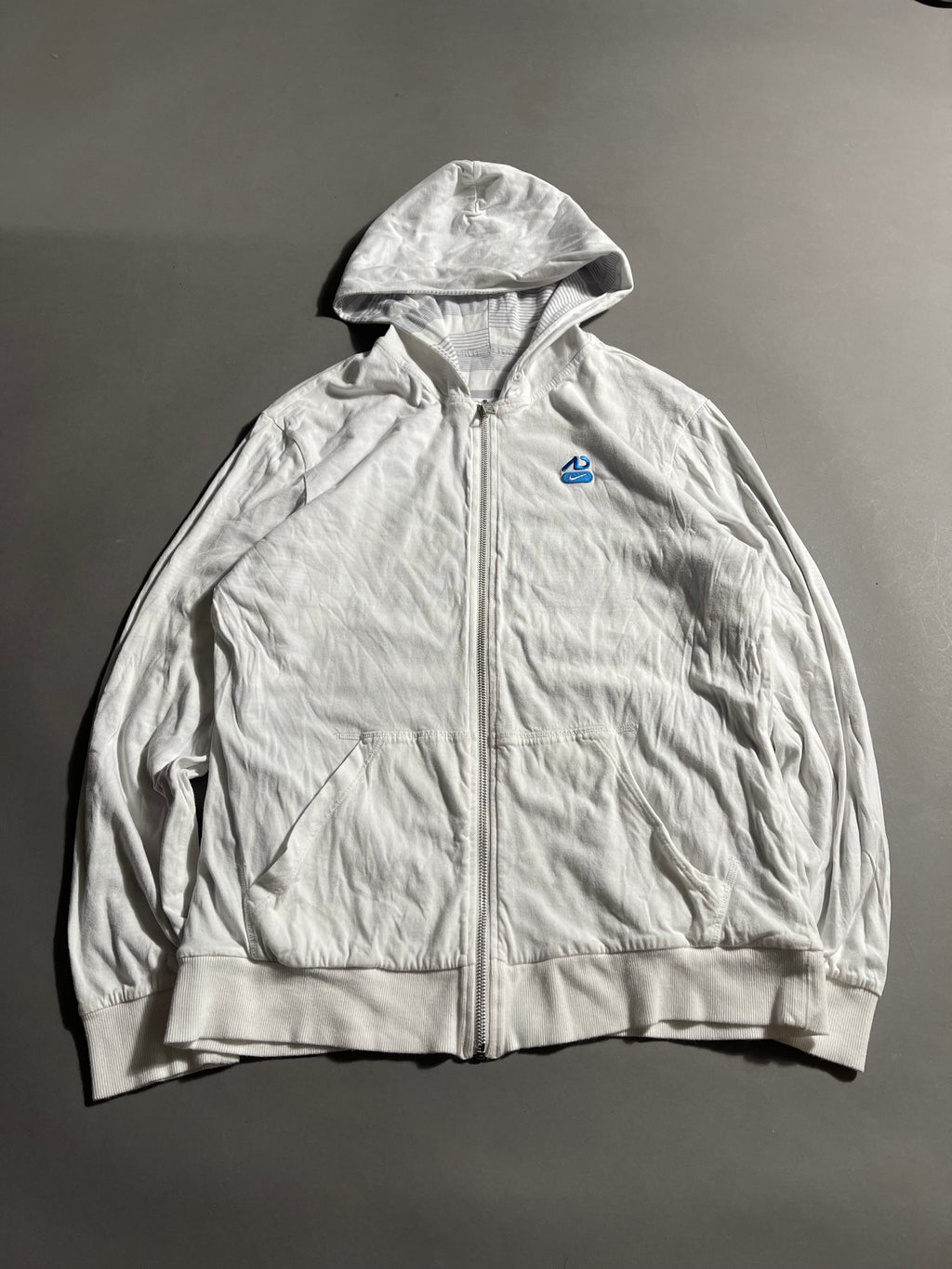 Nike Vintage Y2K Reversible Zip Hoodie M Mens
