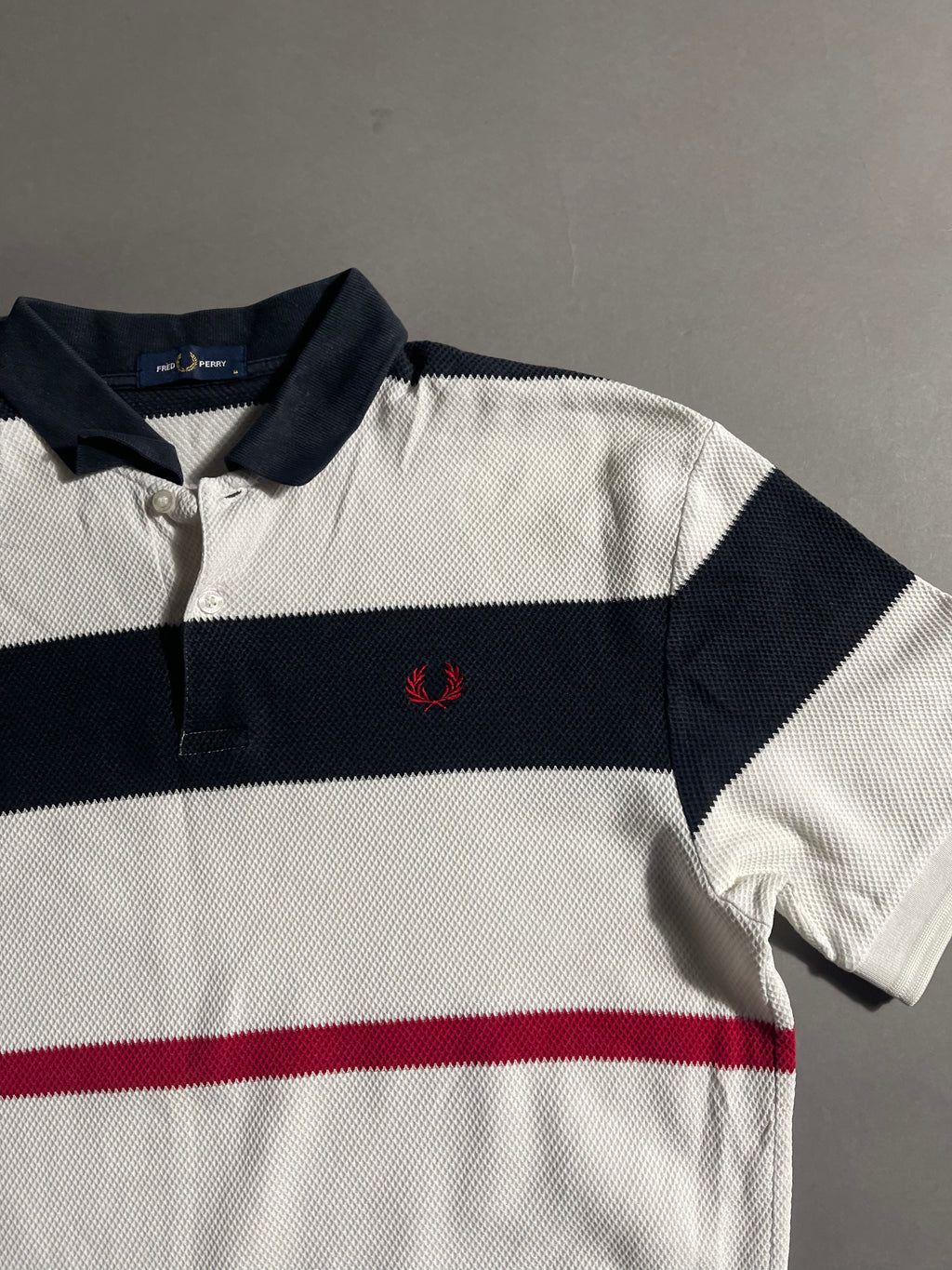 Fred Perry Vintage Y2K Polo Shirt M Mens