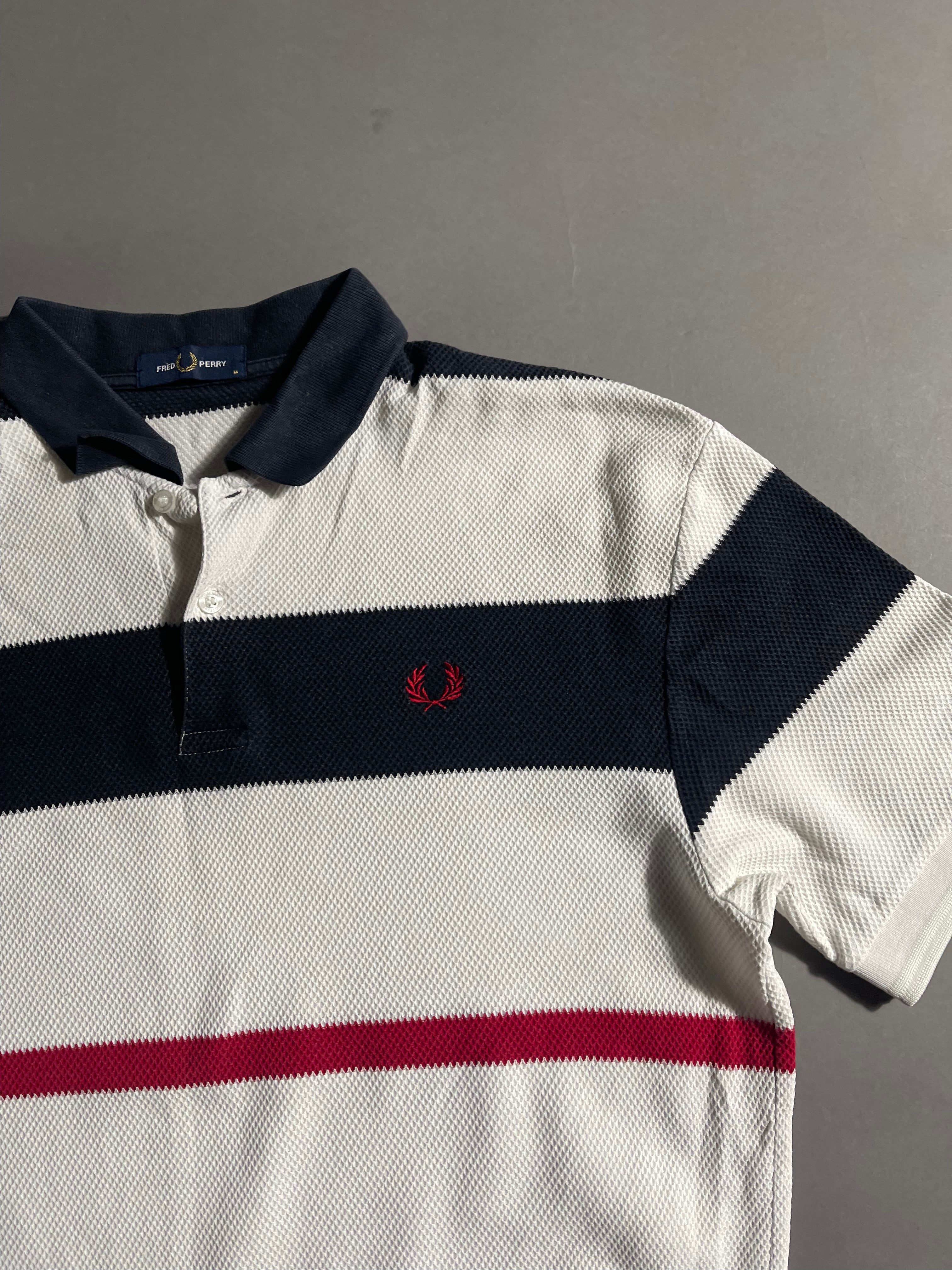 Fred Perry Vintage Y2K Polo Shirt M Mens