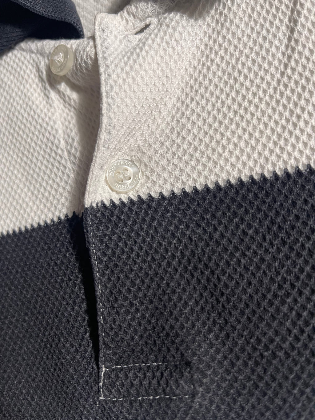 Fred Perry Vintage Y2K Polo Shirt M Mens