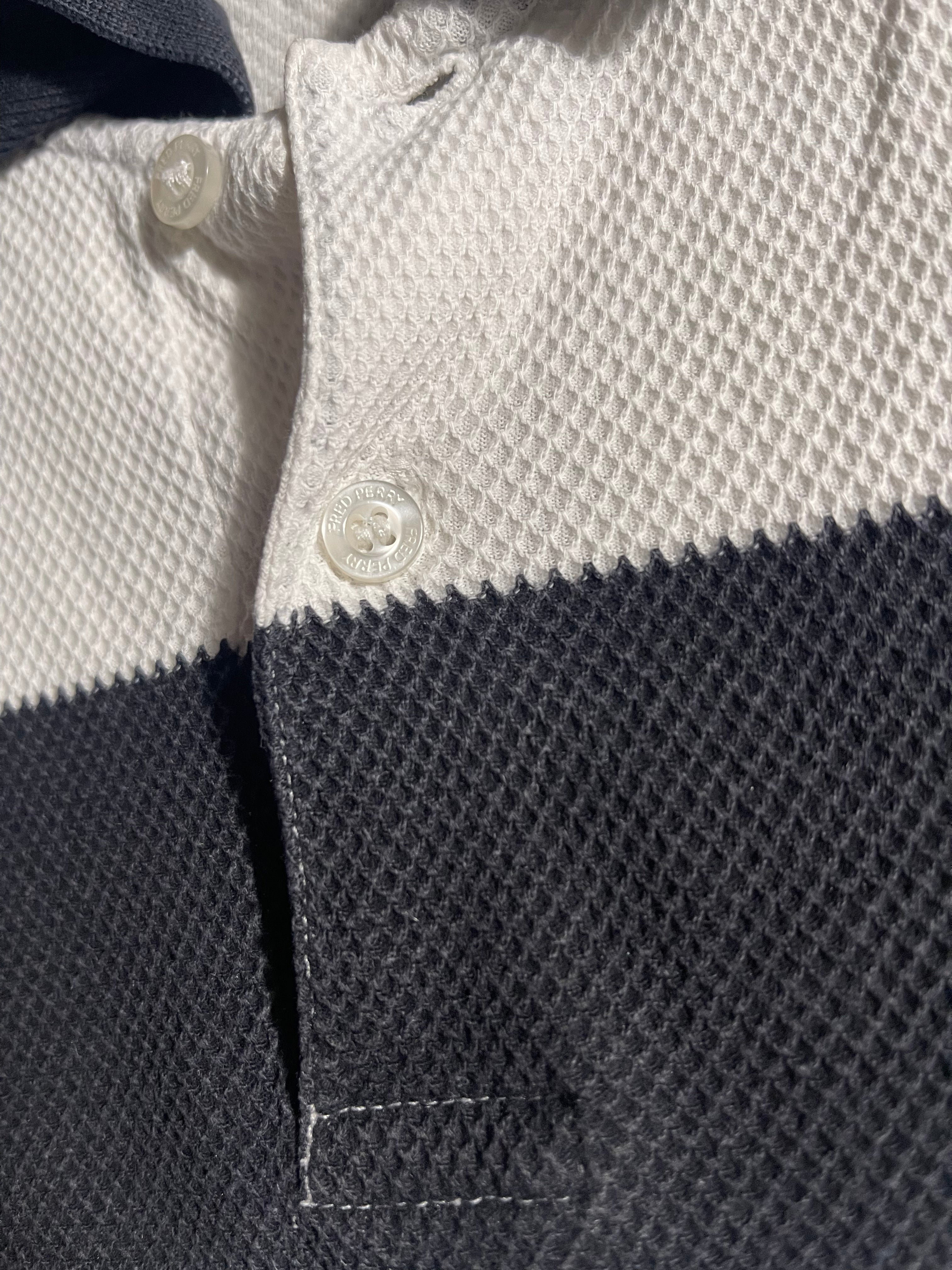 Fred Perry Vintage Y2K Polo Shirt M Mens