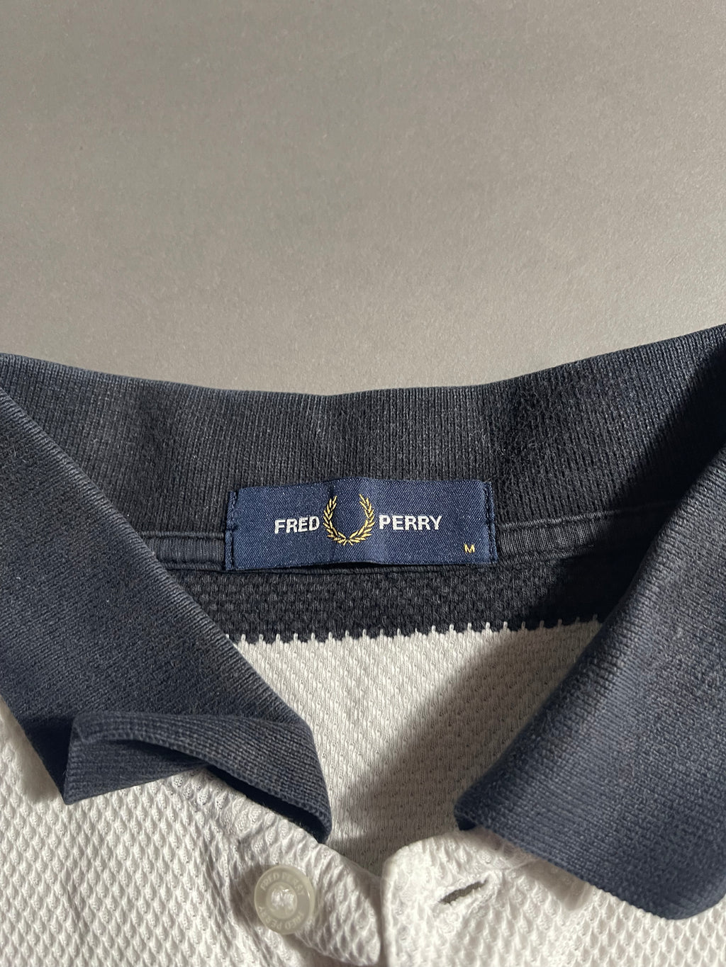 Fred Perry Vintage Y2K Polo Shirt M Mens