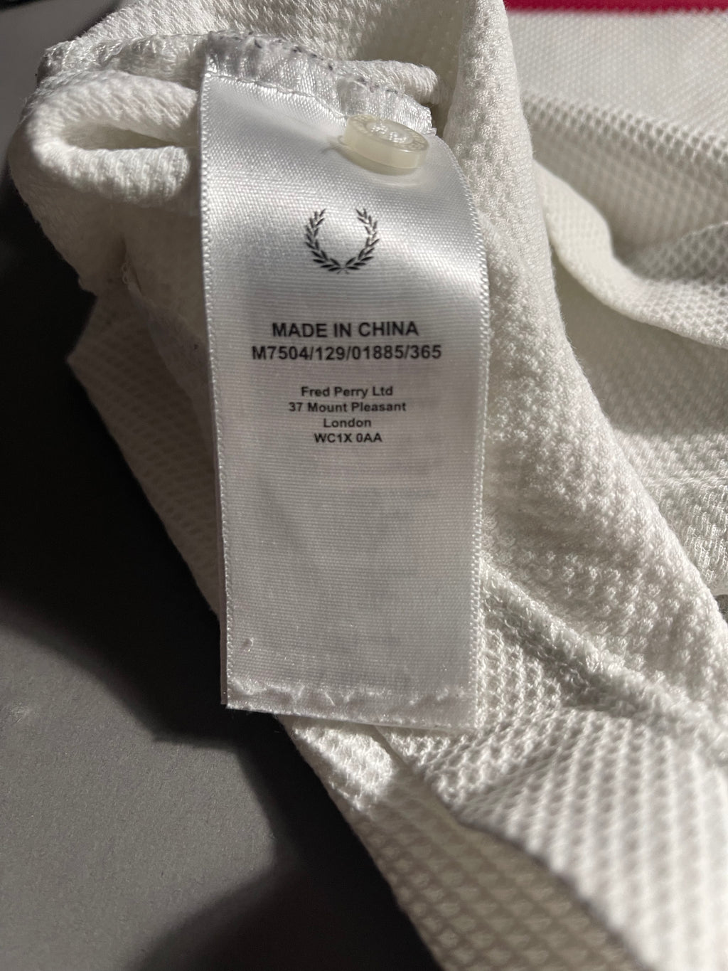 Fred Perry Vintage Y2K Polo Shirt M Mens