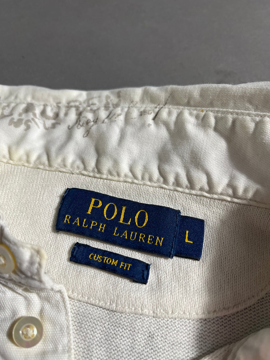 Polo Ralph Lauren Vintage Y2K Sweatshirt Polo Knit L Mens