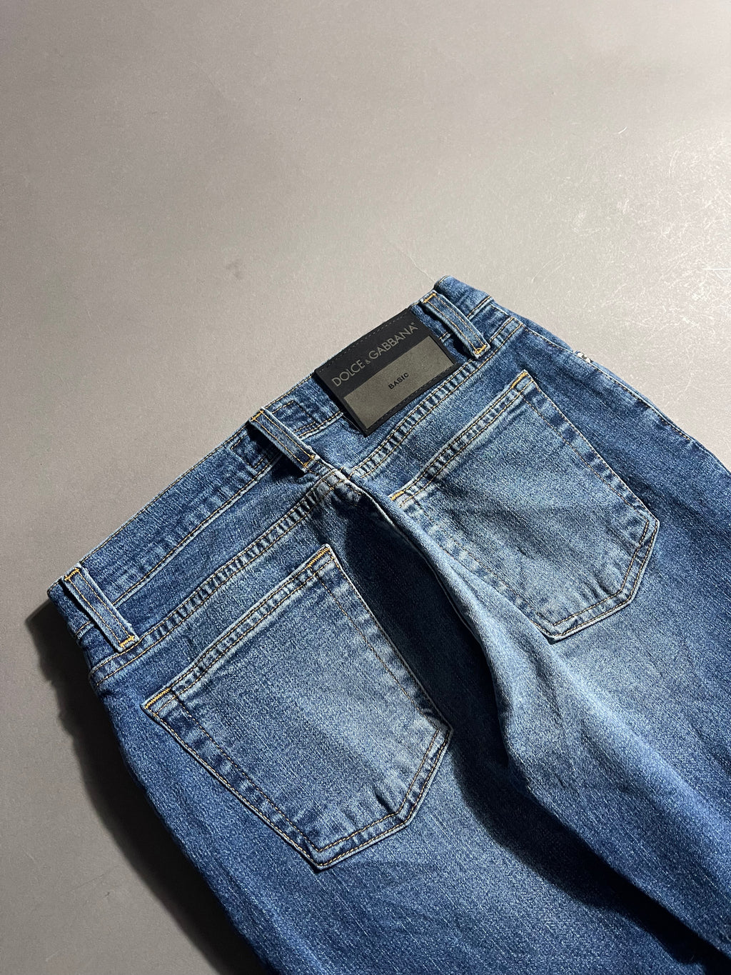 Dolce & Gabbana Vintage Y2K Straight Leg Baggy Jeans M Unisex Womens
