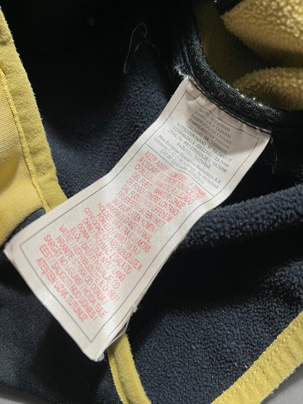 Nike Vintage Y2K Fleece Zip Hoodie S Mens