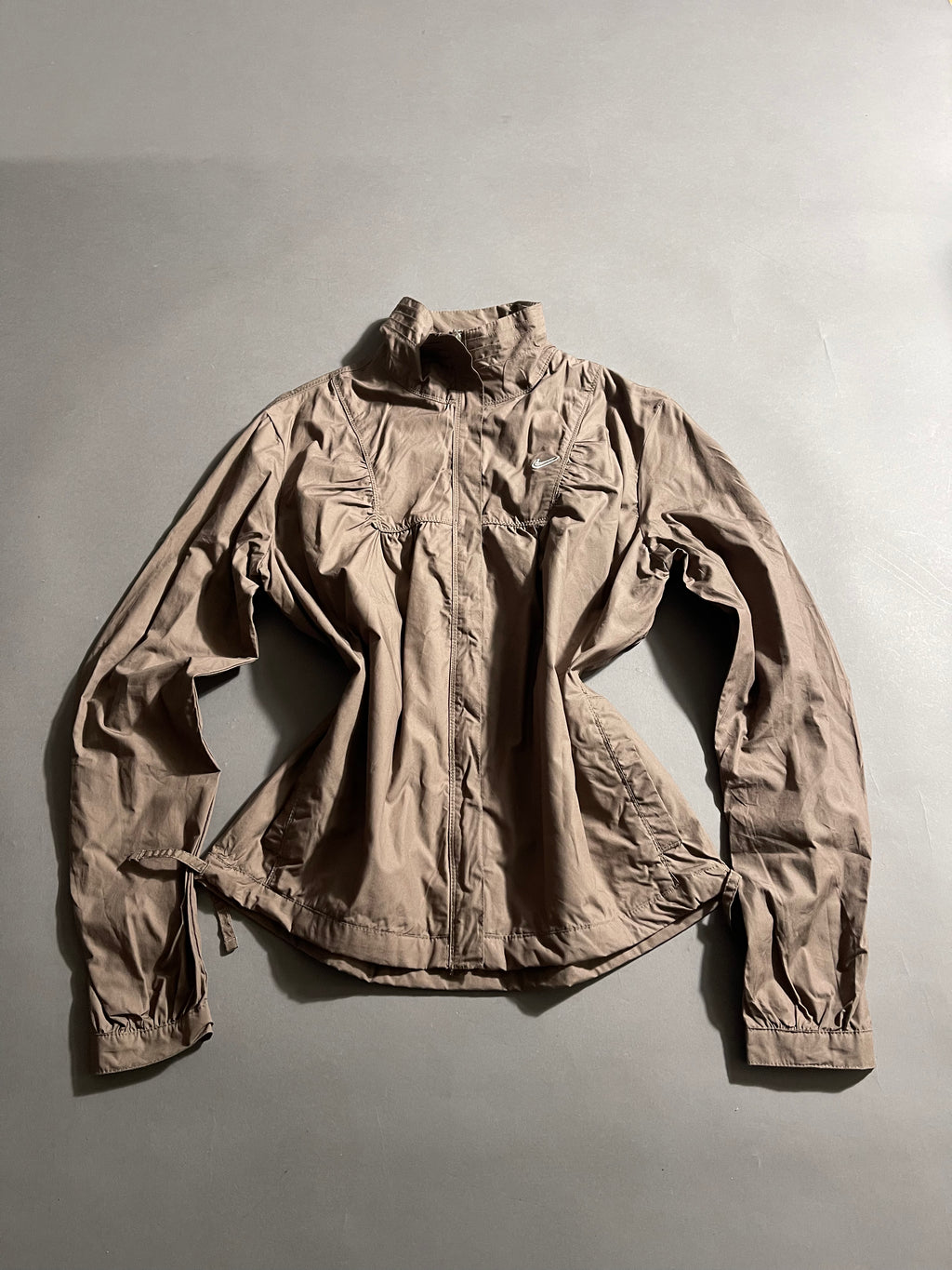 Nike Vintage Y2K Racer Biker Windbreaker Jacket L Womens