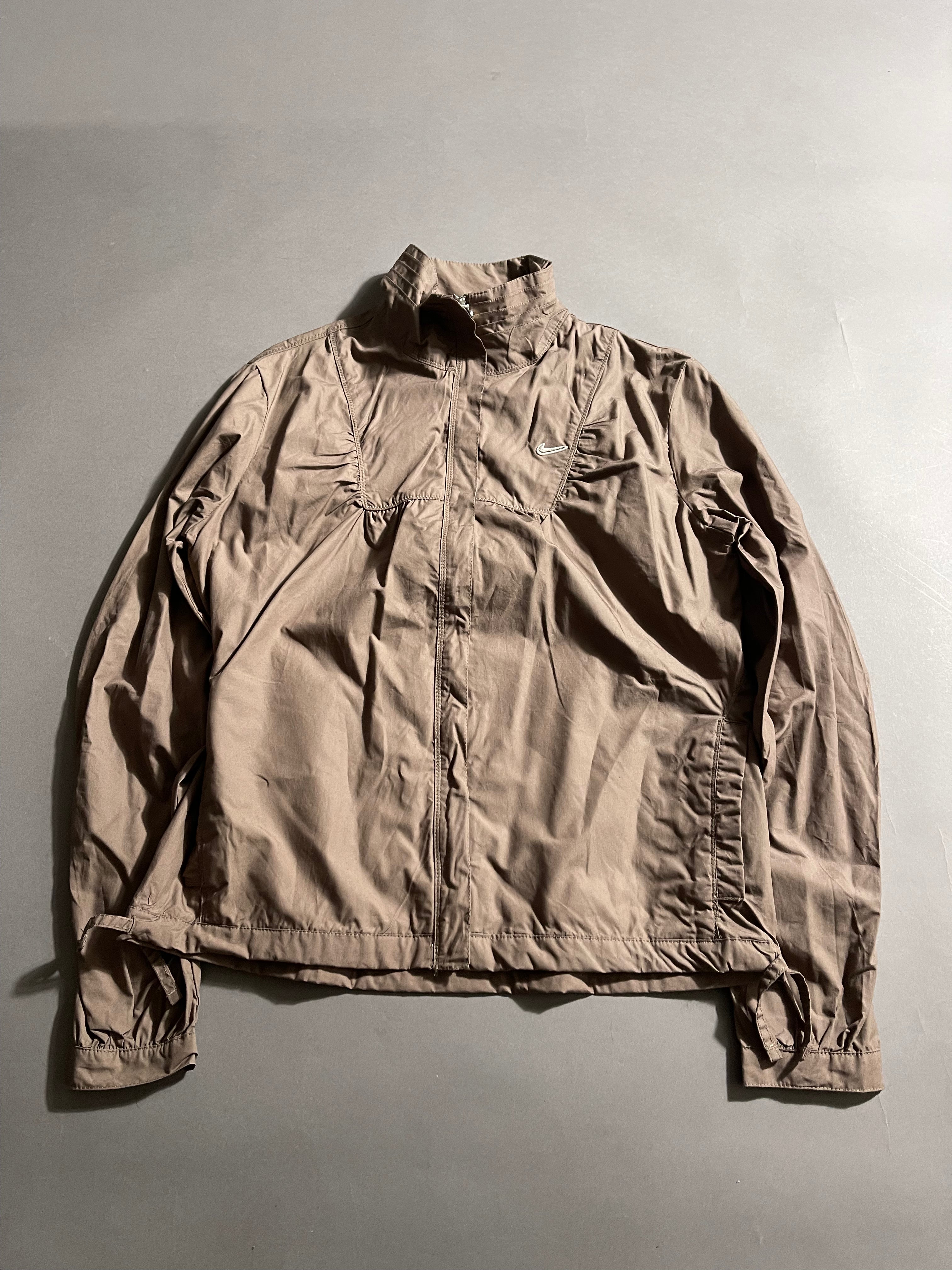 Nike Vintage Y2K Racer Biker Windbreaker Jacket L Womens