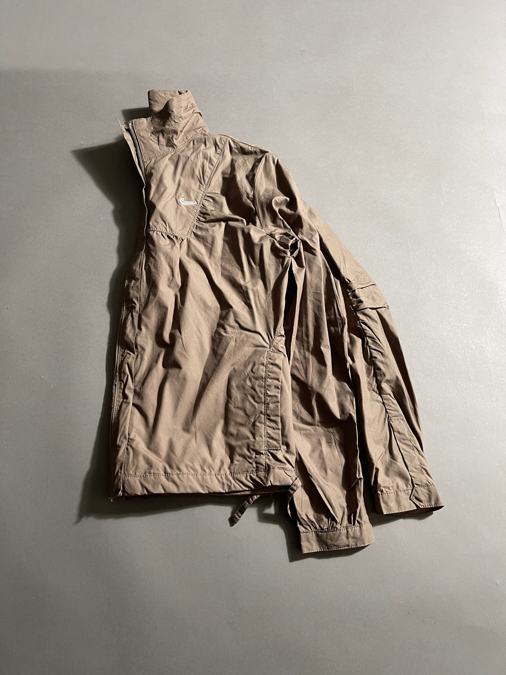 Nike Vintage Y2K Racer Biker Windbreaker Jacket L Womens